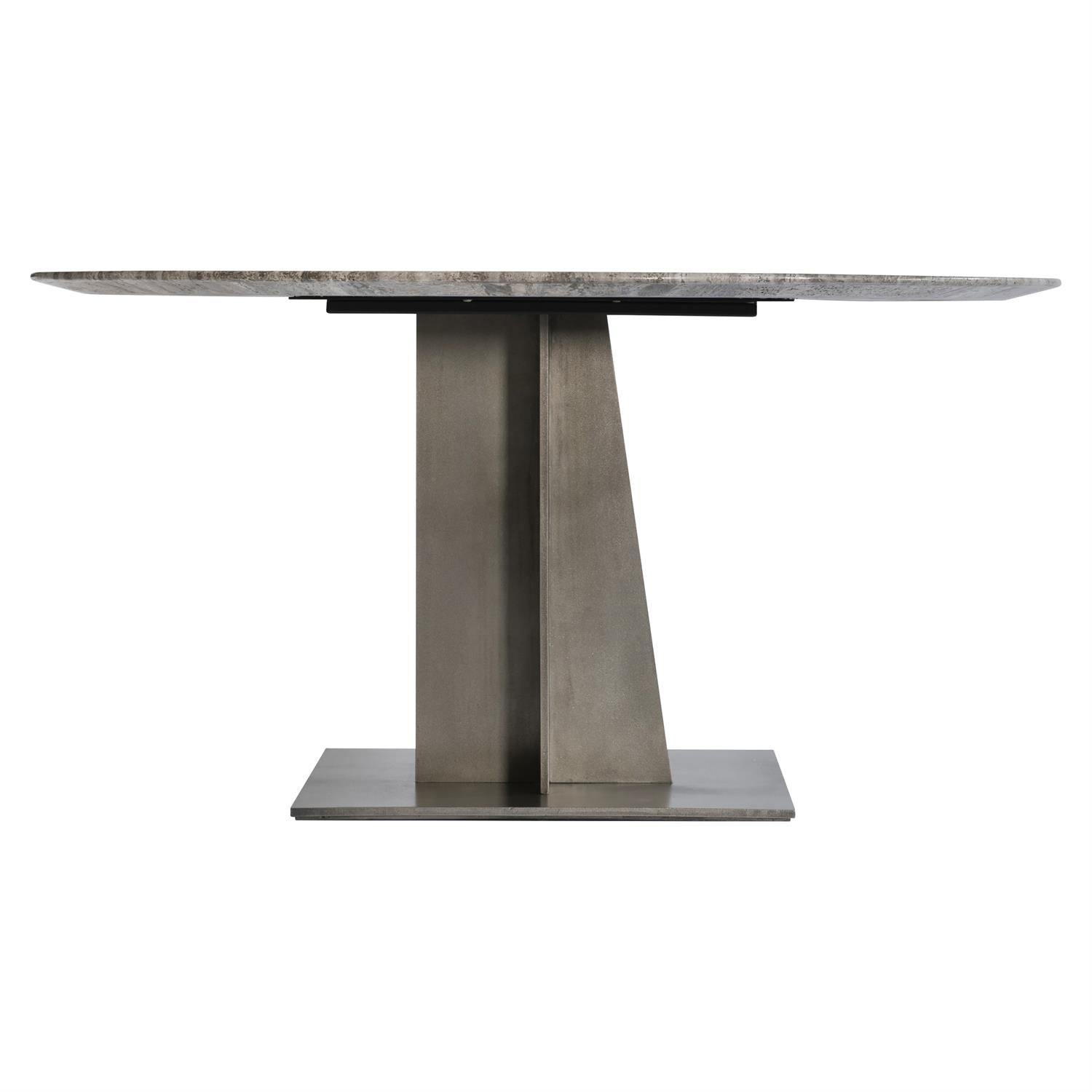 Bernhardt Furniture Equis Round Dining Table in Graphite