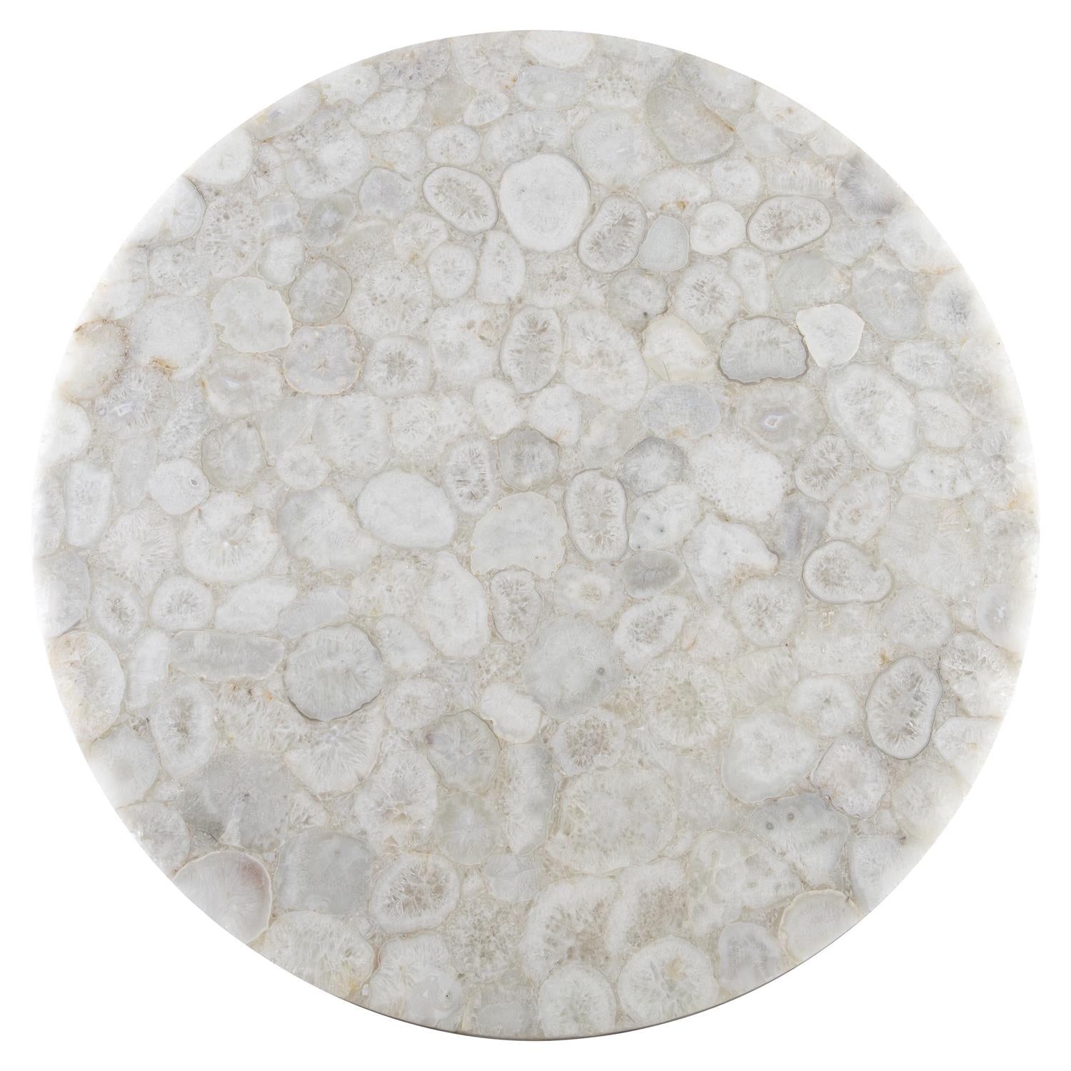 Bernhardt Furniture Ornella Round Dining Table in Star Dust