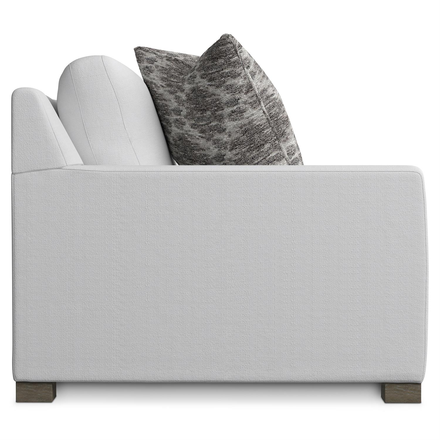 Bernhardt Furniture Kelsey Fabric Sofa in White
