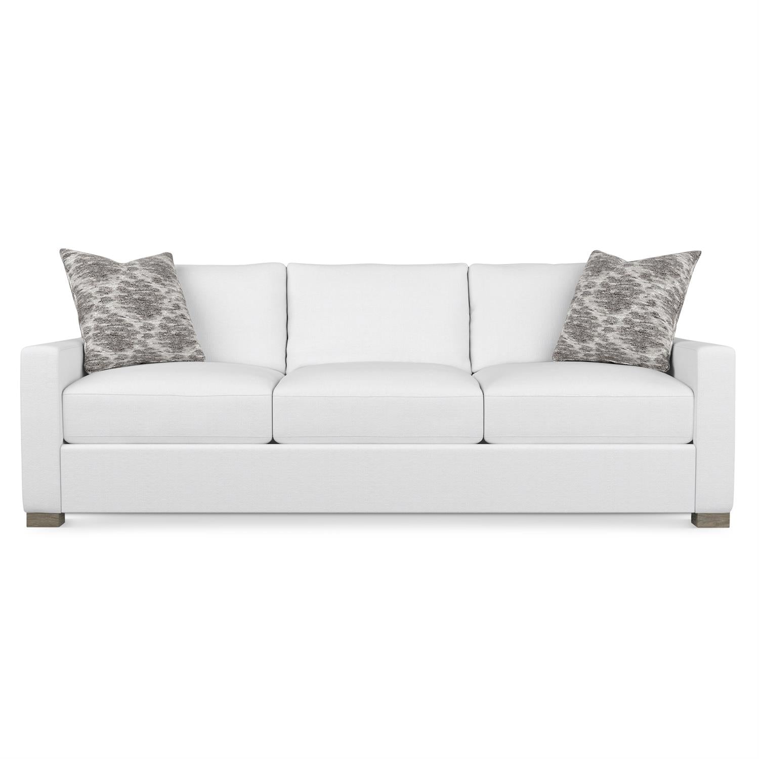 Bernhardt Furniture Kelsey Fabric Sofa in White