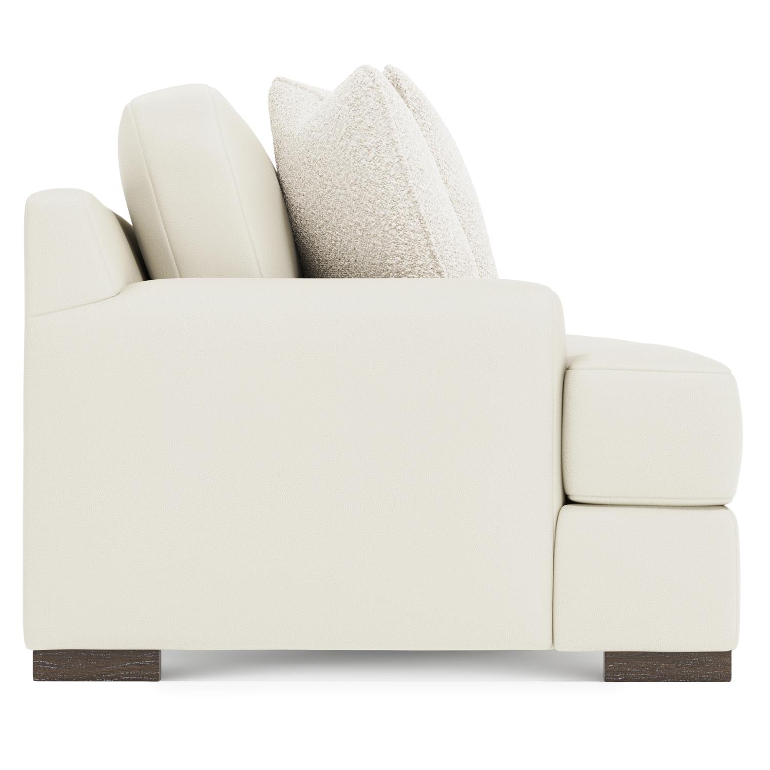Bernhardt Furniture Andie Leather Sofa in Portobello