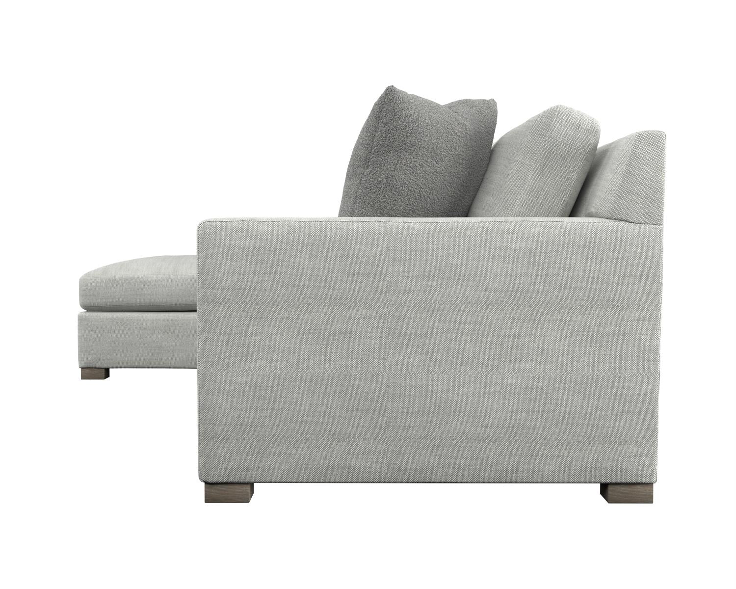 Bernhardt Furniture Kelsey Fabric Sectional in Portobello