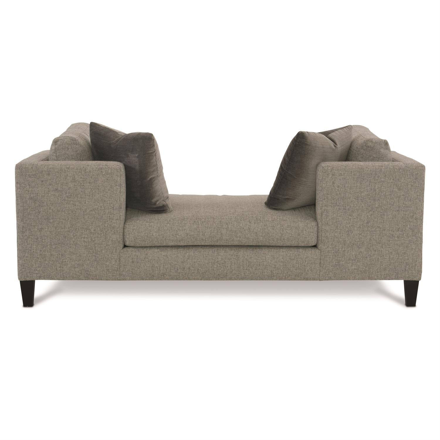 Bernhardt Furniture Saxon Fabric Chaise in Mocha