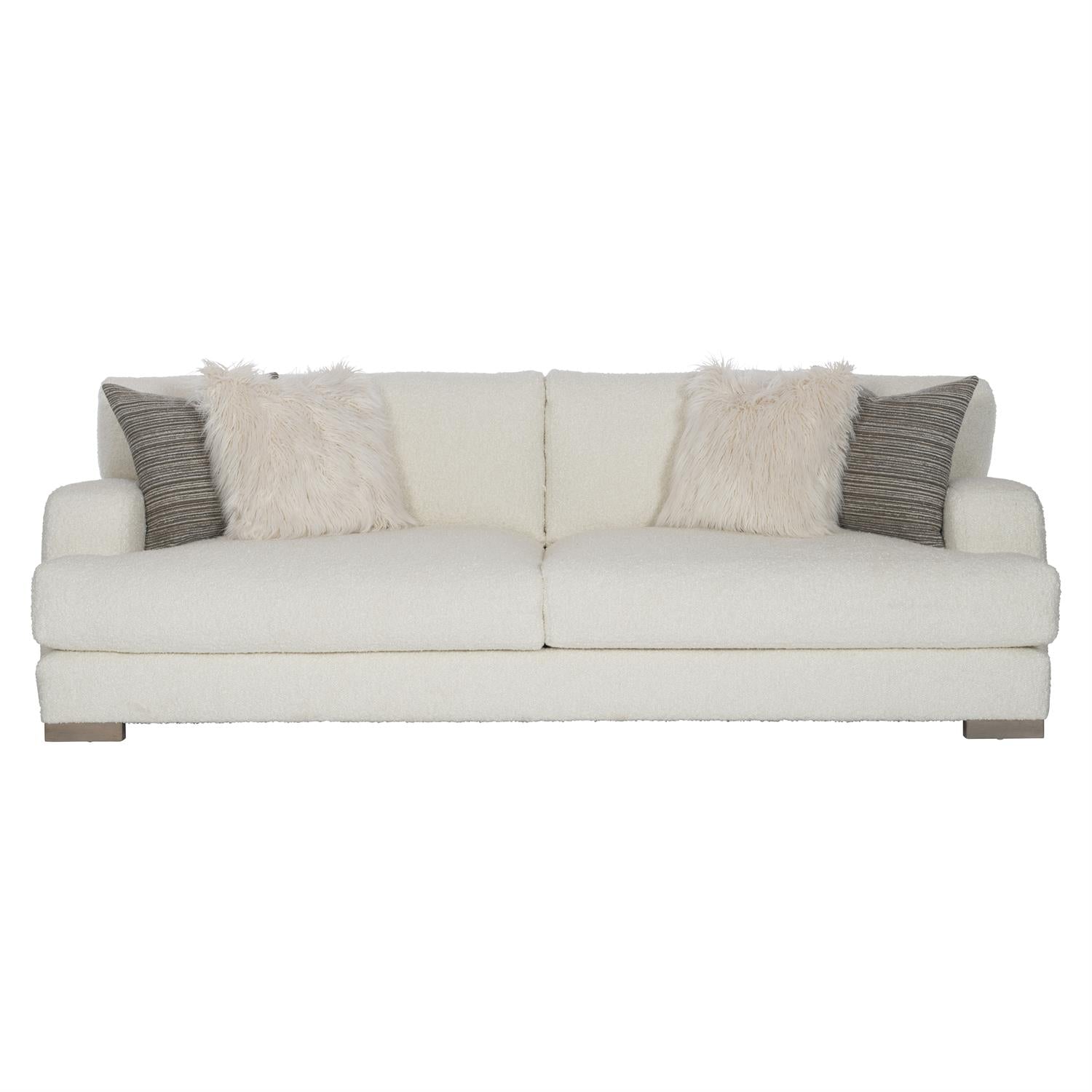Bernhardt Furniture Berkeley Fabric Sofa in Off-White