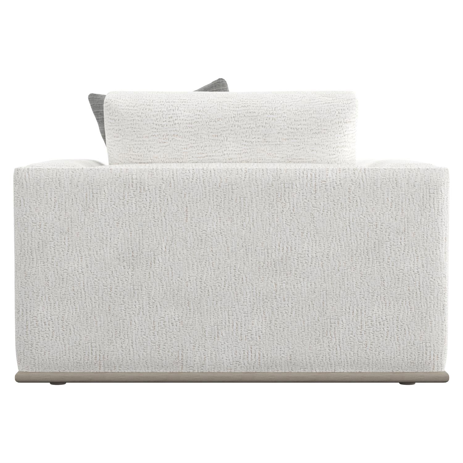 Bernhardt Furniture Prague Fabric Chair 1/2 in Greige