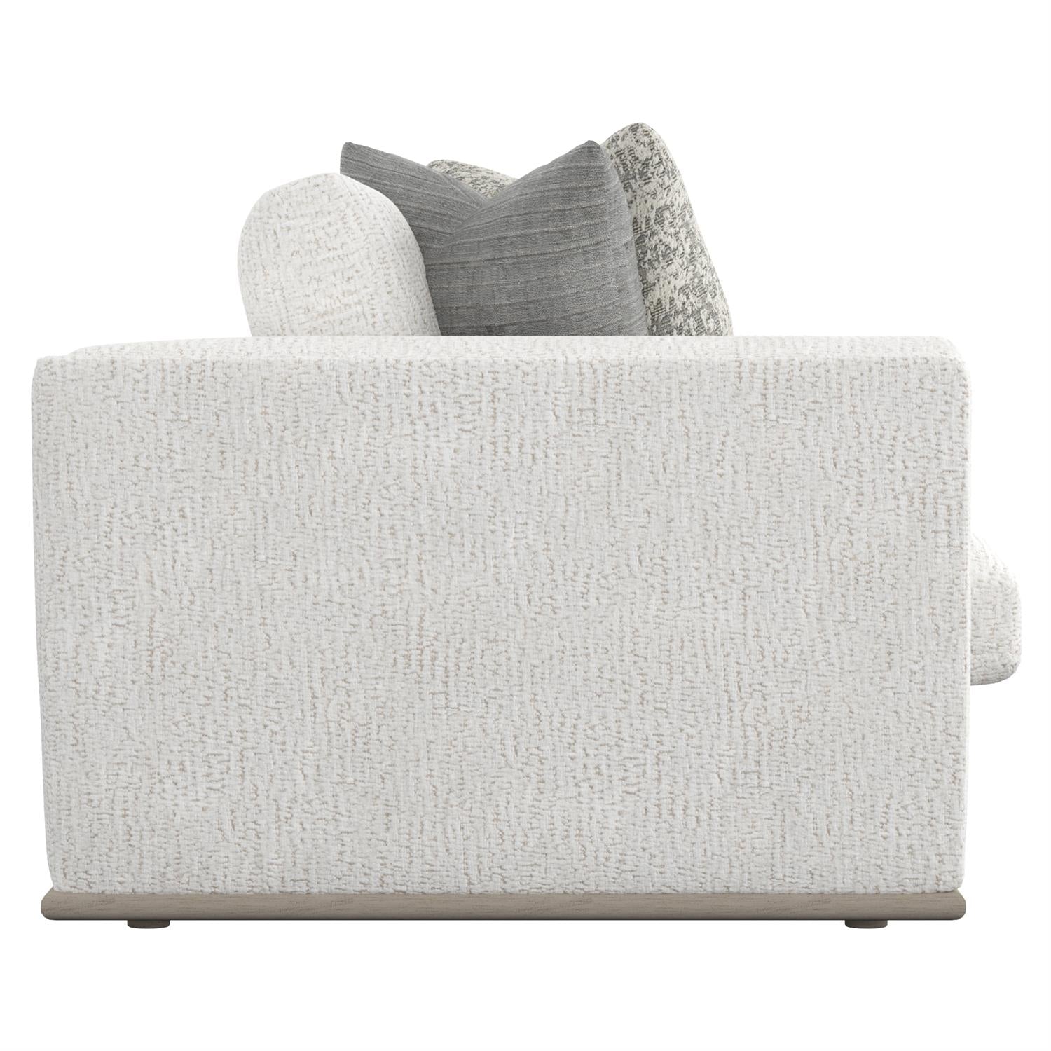 Bernhardt Furniture Prague Fabric Sofa in White