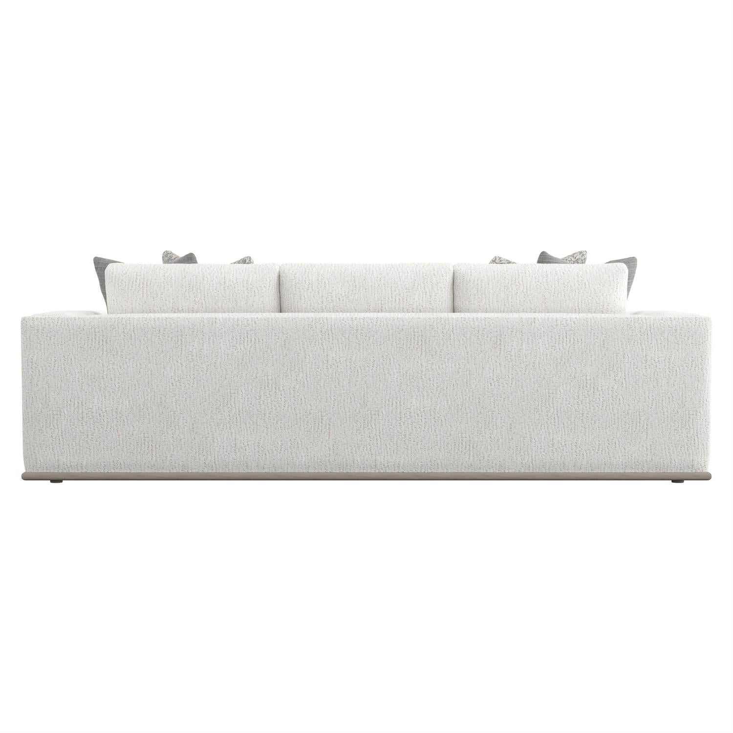 Bernhardt Furniture Prague Fabric Sofa in White