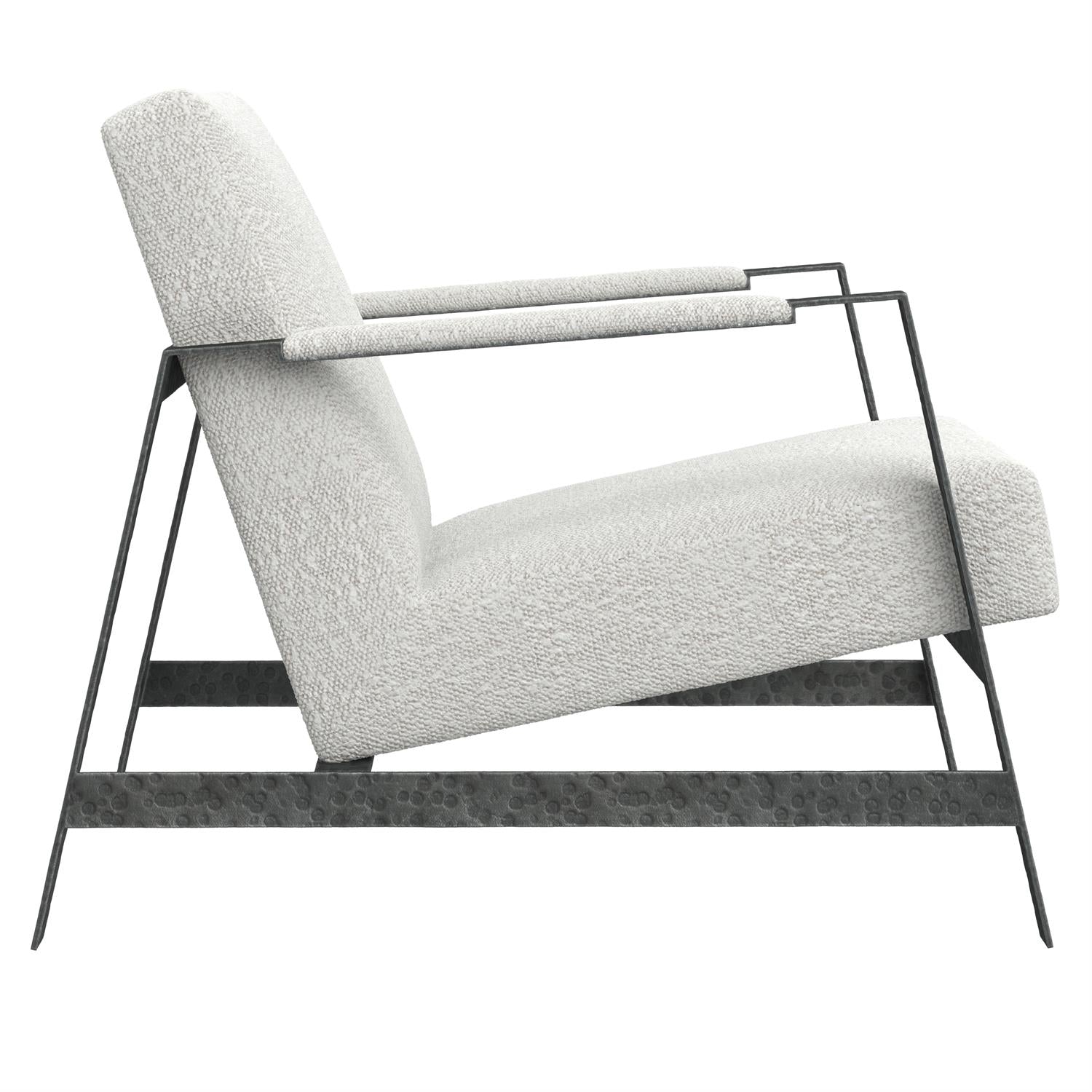 Bernhardt Furniture Jaxson Fabric Chair in Off-White