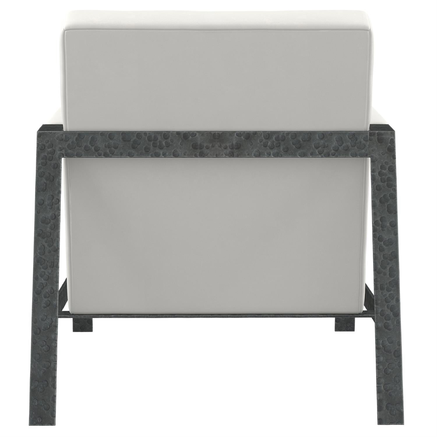Bernhardt Furniture Jaxson Leather Chair in White