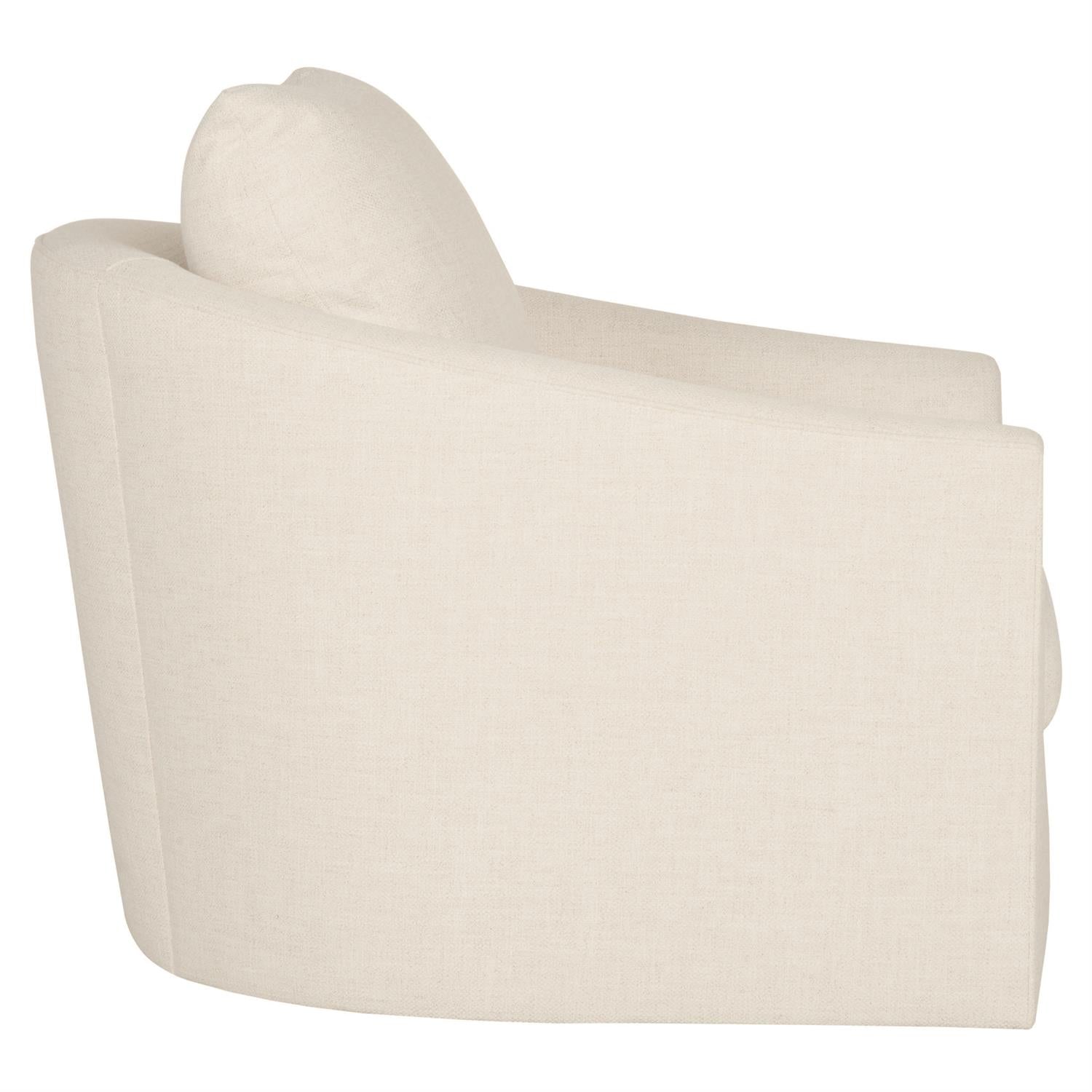 Bernhardt Furniture Astoria Fabric Chair in Ivory