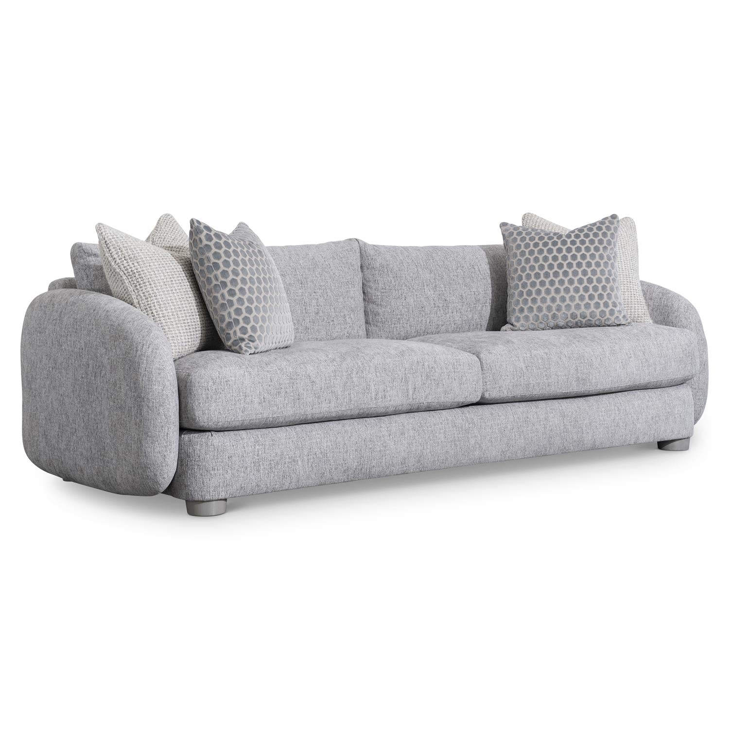 Bernhardt Furniture Indy Fabric Sofa in Greige