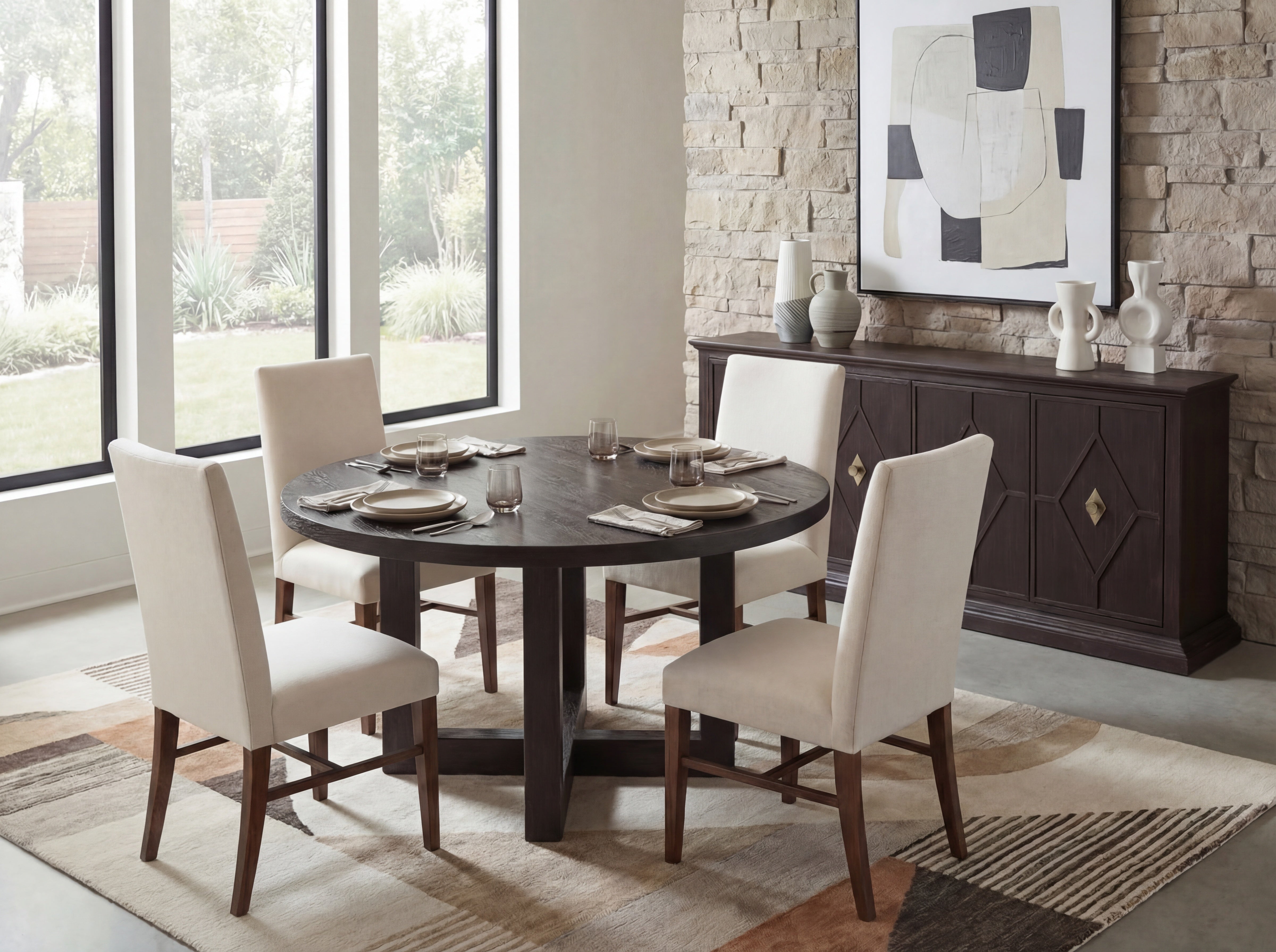 Hooker Furniture Driftwood 60" Round Dining Table