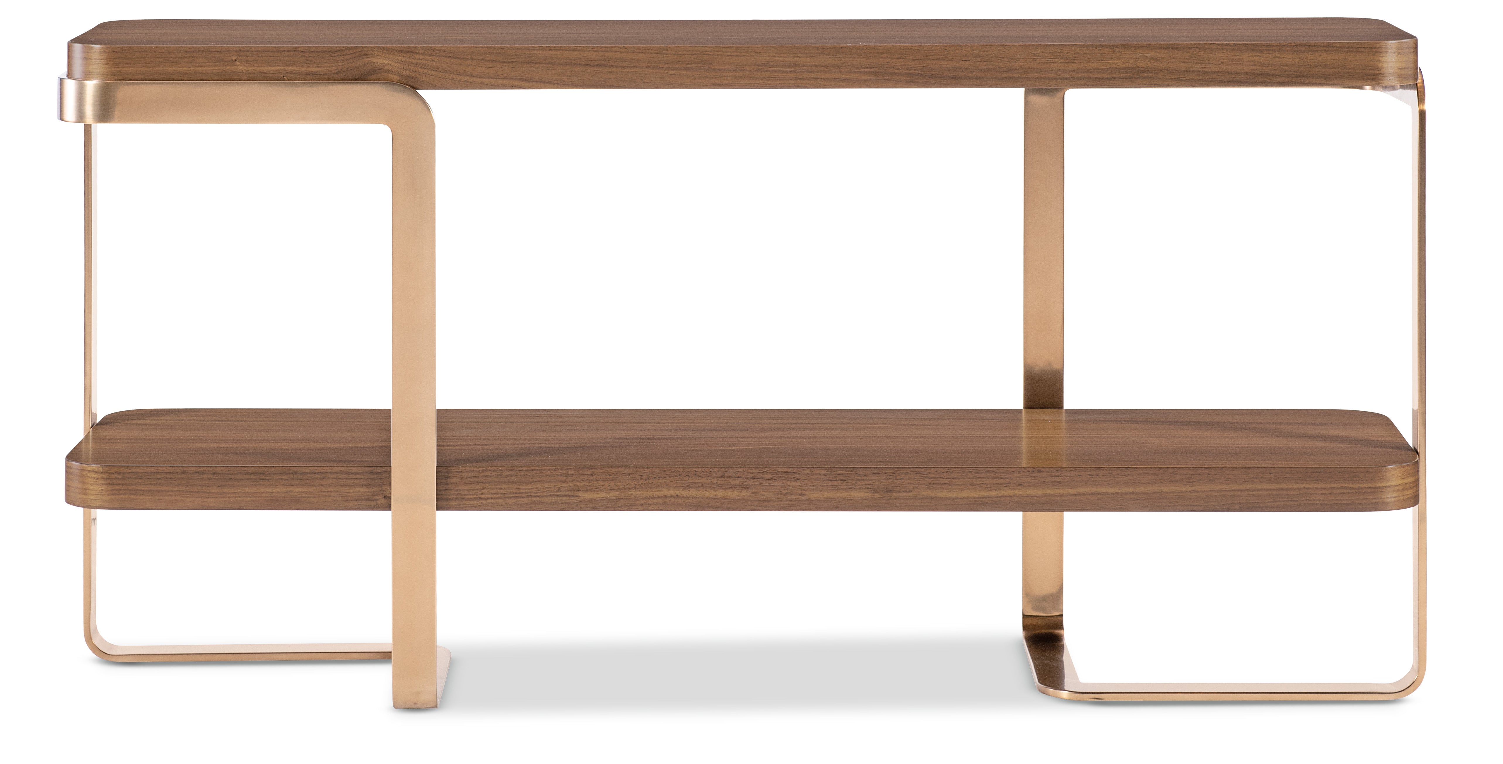 Hooker Furniture Eleana Console Table in Medium Wood