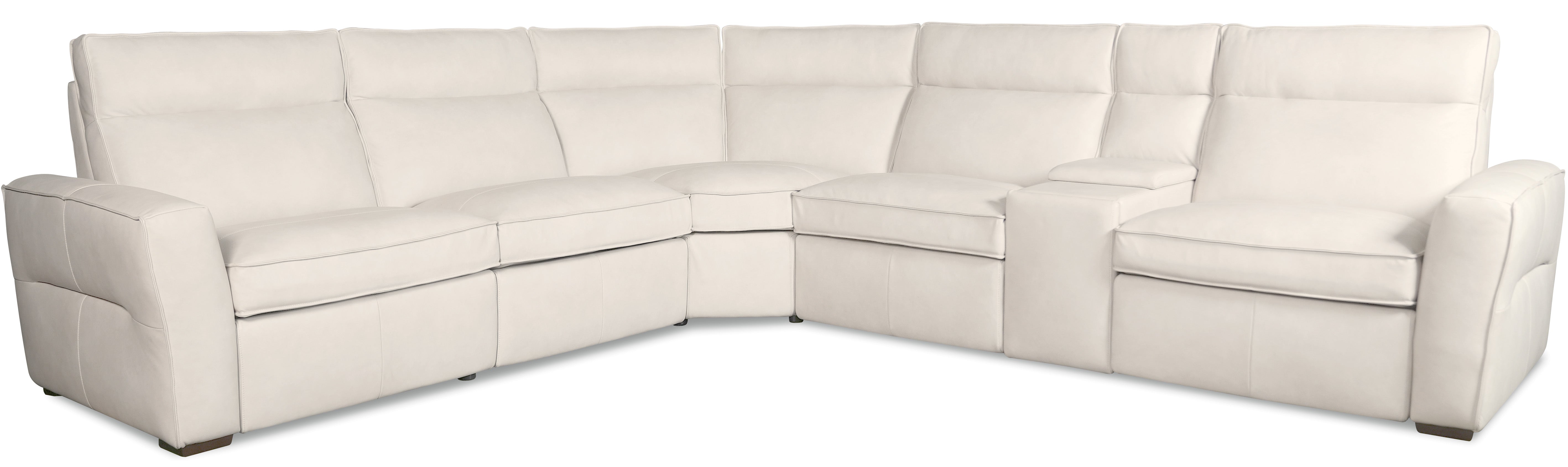 Hooker Furniture Vann Six-Piece Power Sectional in White