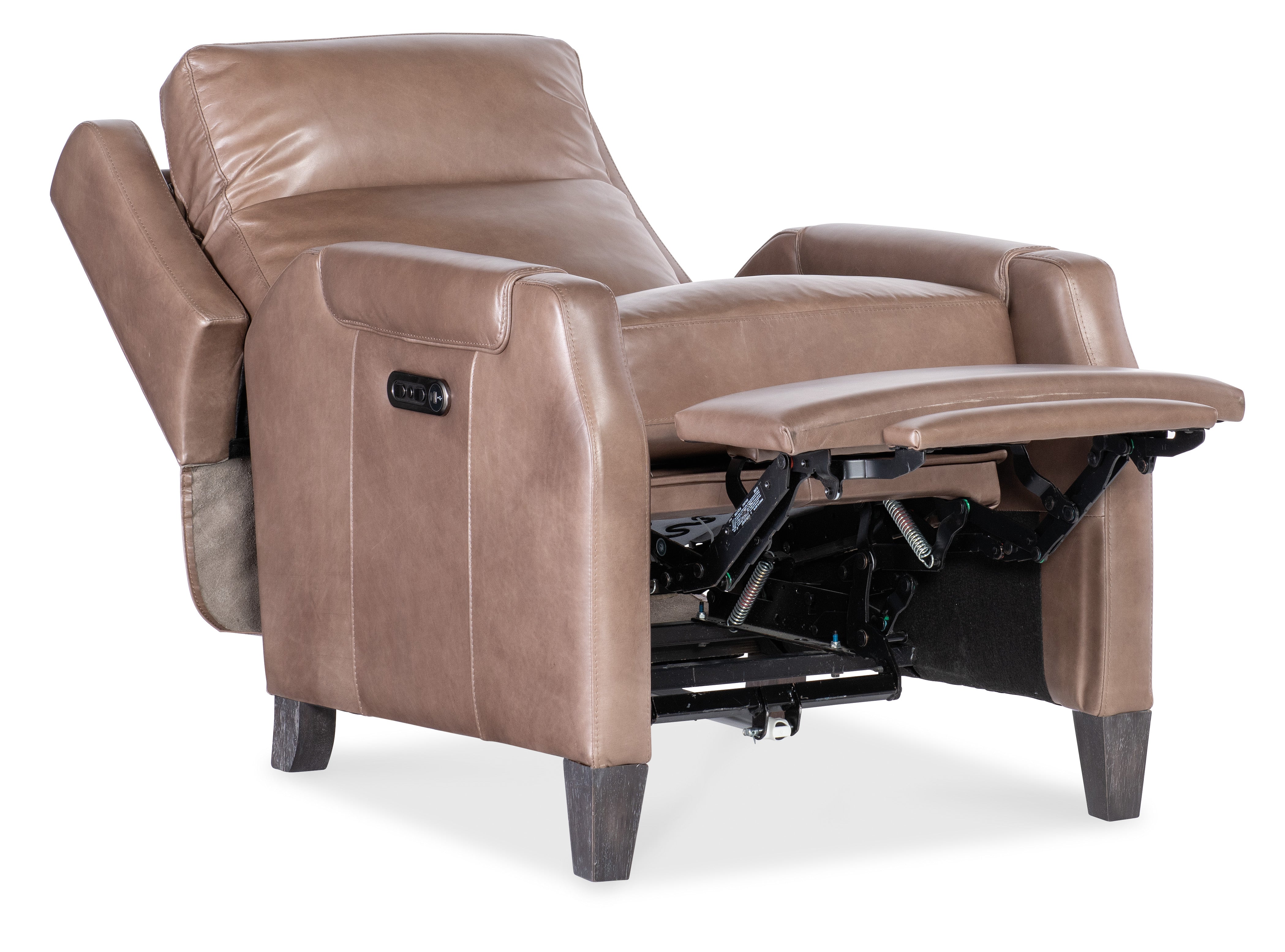 Hooker Furniture Nelson Power Recliner w/Power Headrest in Brown