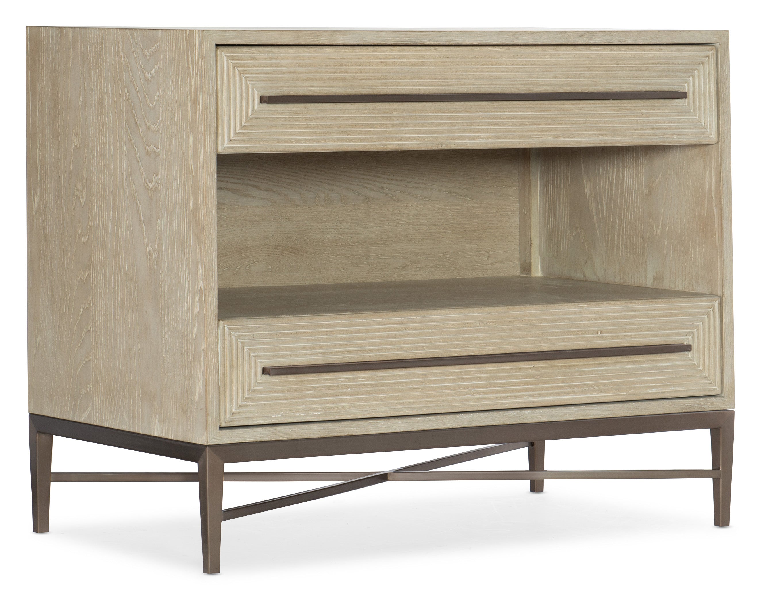 Hooker Furniture Cascade Two-Drawer Nightstand