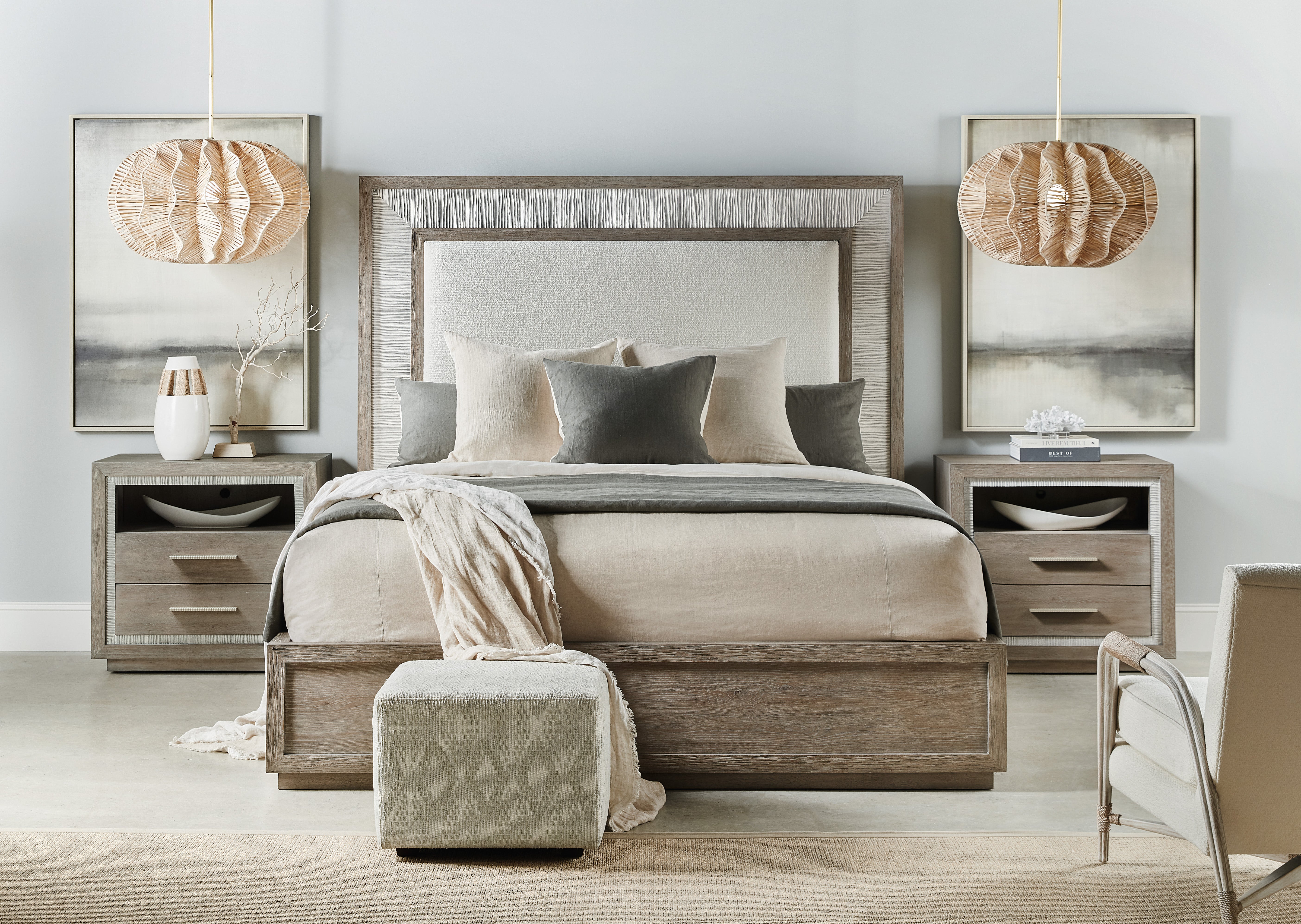 Hooker Furniture Serenity Balboa Two Drawer Nightstand