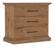 Hooker Furniture Big Sky Three Drawer Nightstand