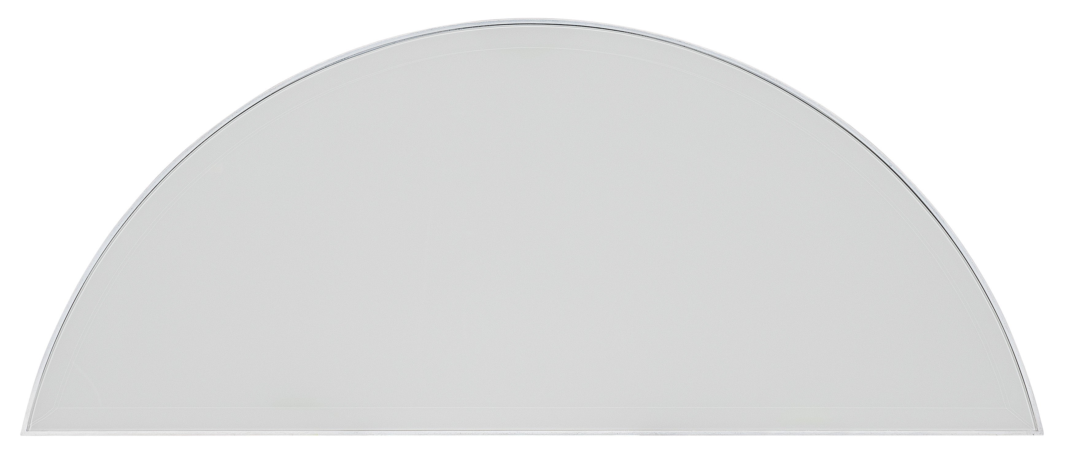 Hooker Furniture Melange On the Bright Side Demilune Console in Whites/Creams/Beiges