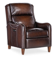 Hooker Furniture Carrington Power Recliner w/Power Headrest in Brown