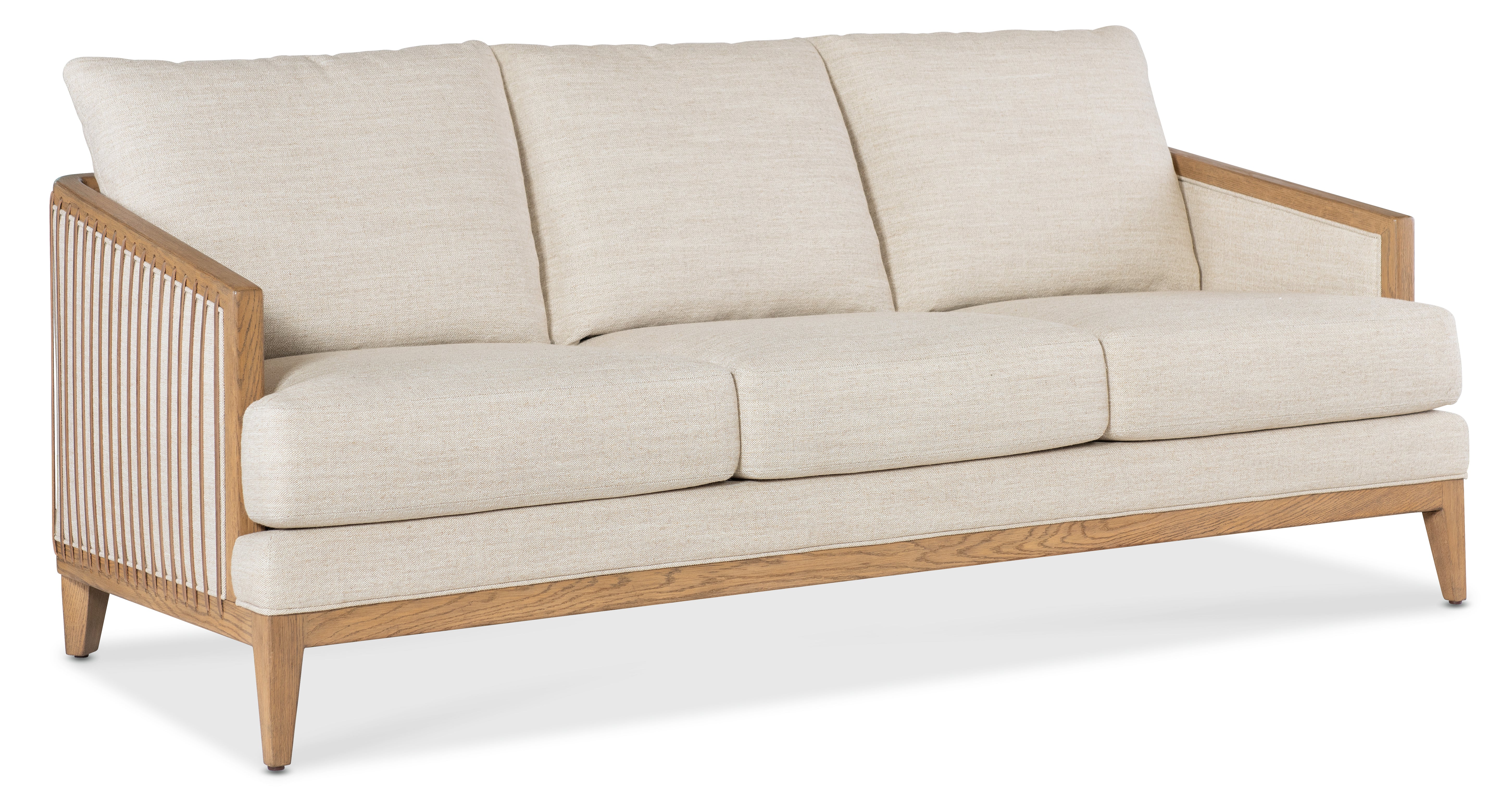 Hooker Furniture Enveyed Stationary Sofa in Beige