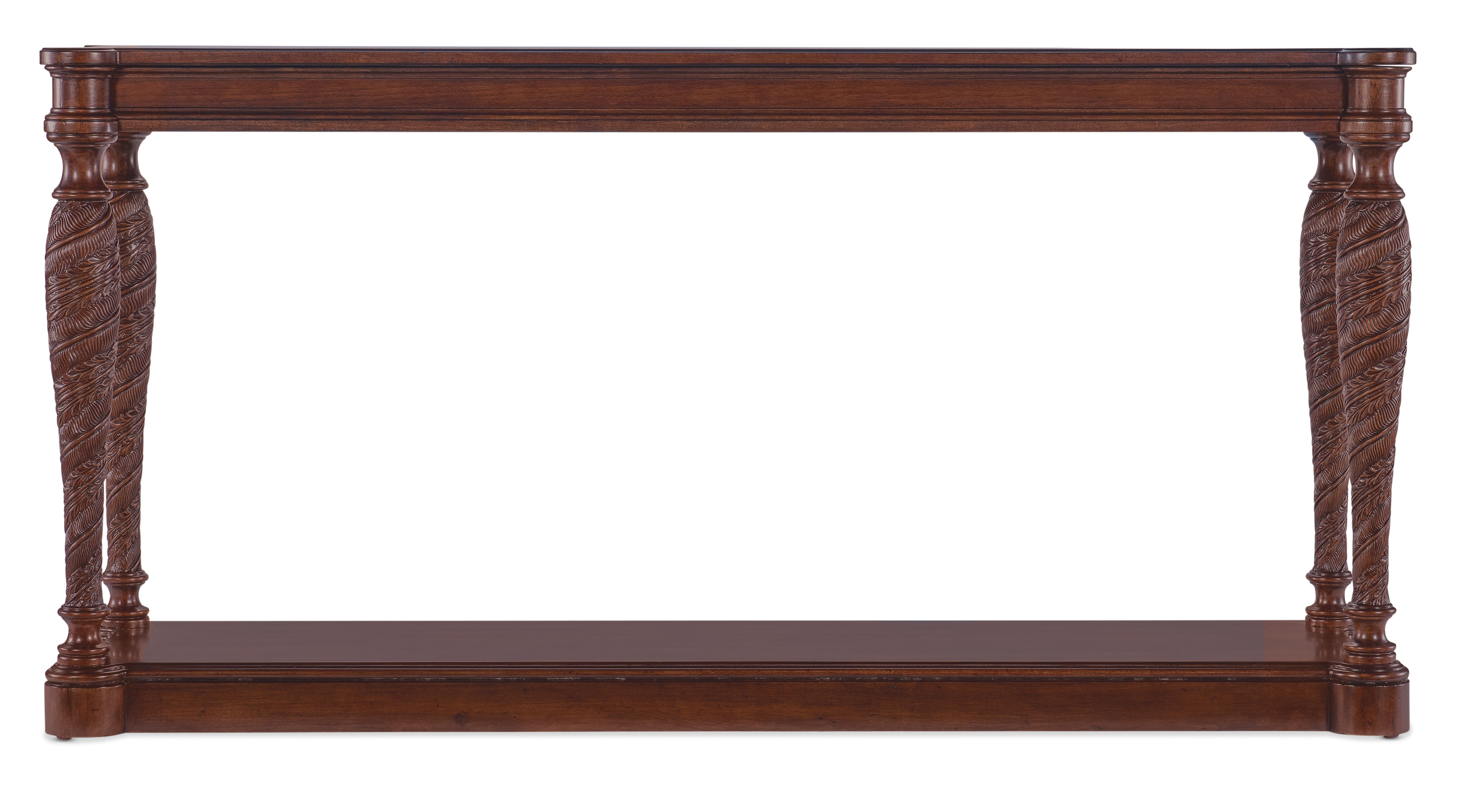 Hooker Furniture Charleston Console Table in Dark Wood