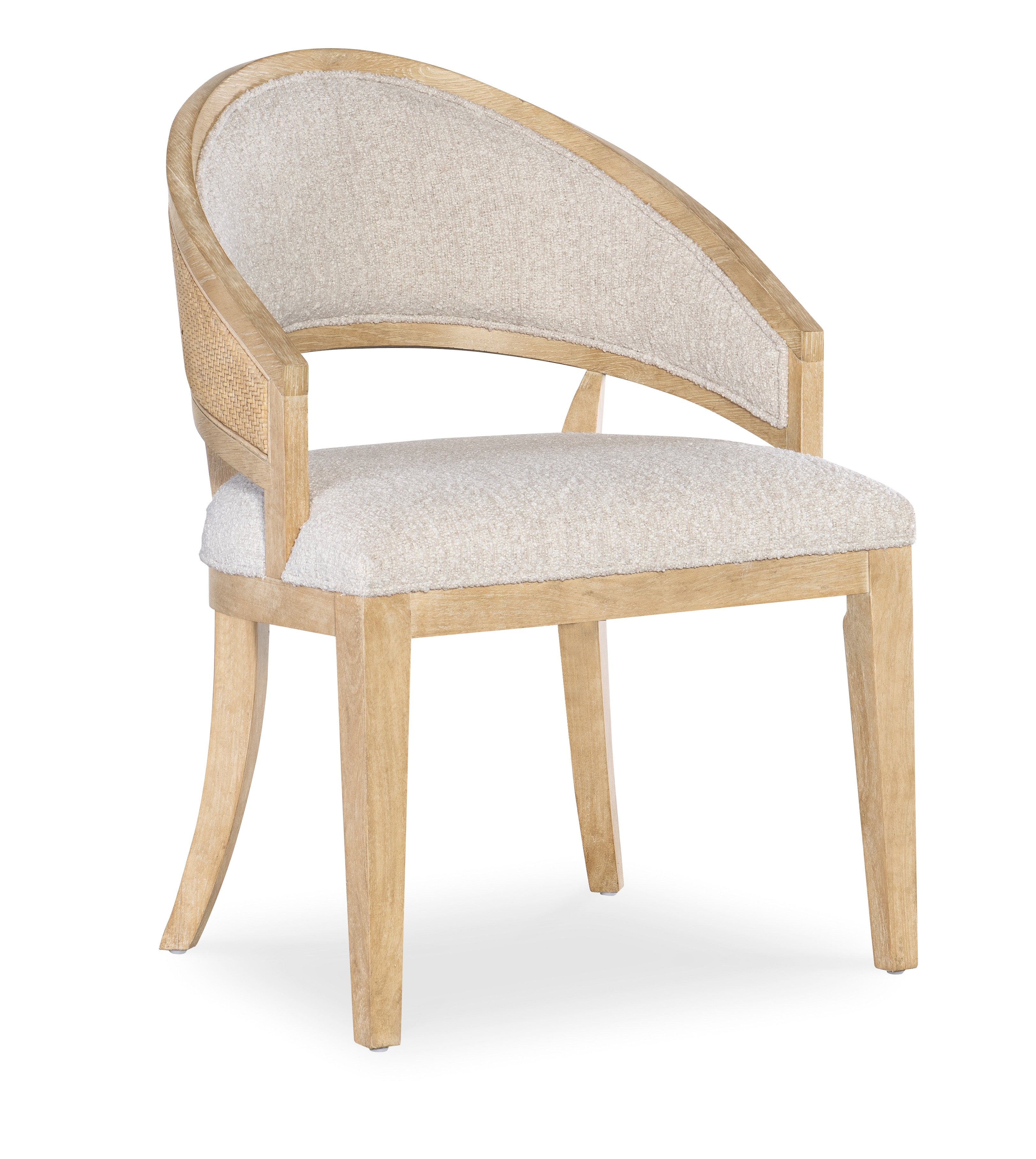 Hooker Furniture Retreat Cane Barrel Back Chair