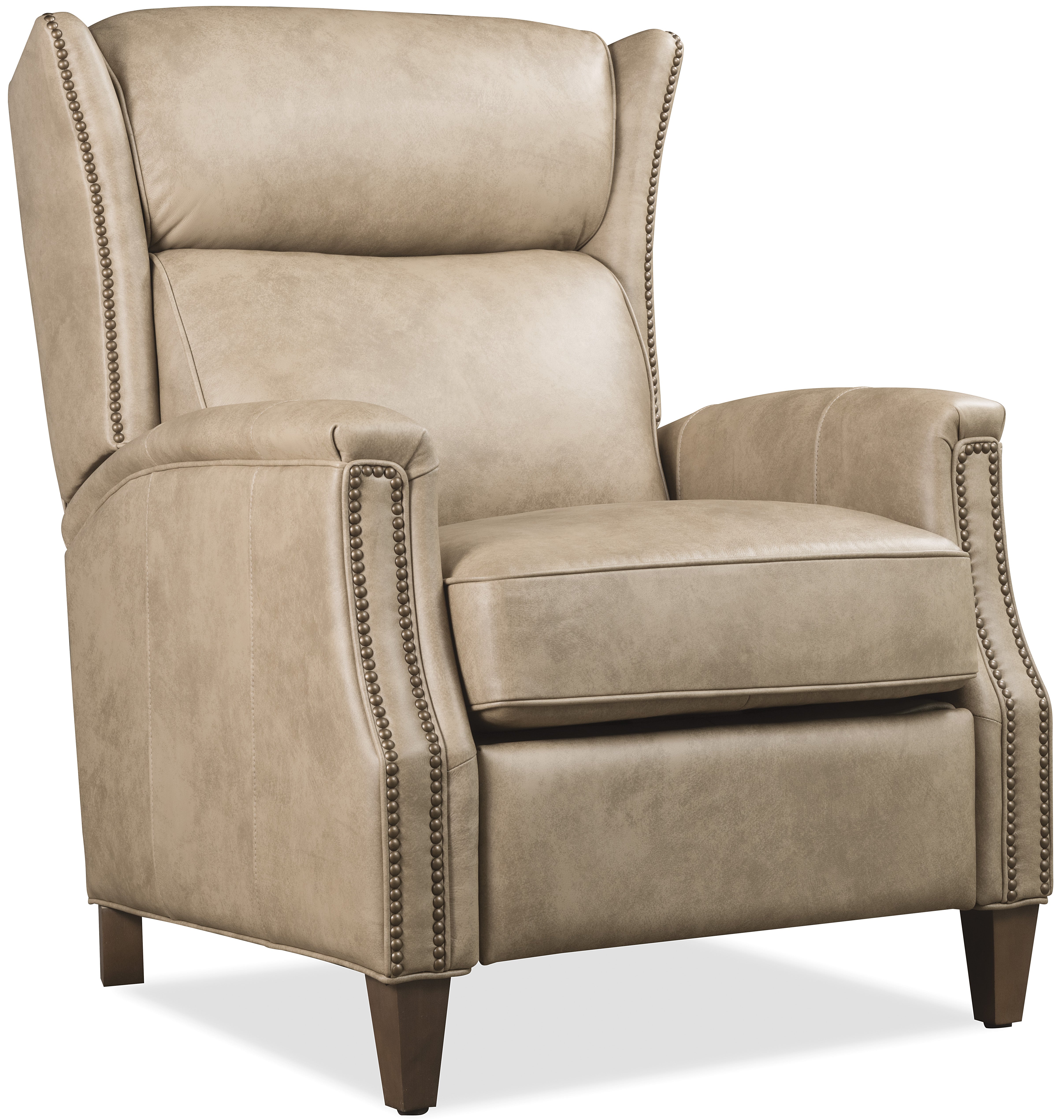 Hooker Furniture Lansing Power Recliner with Power Headrest in Beige