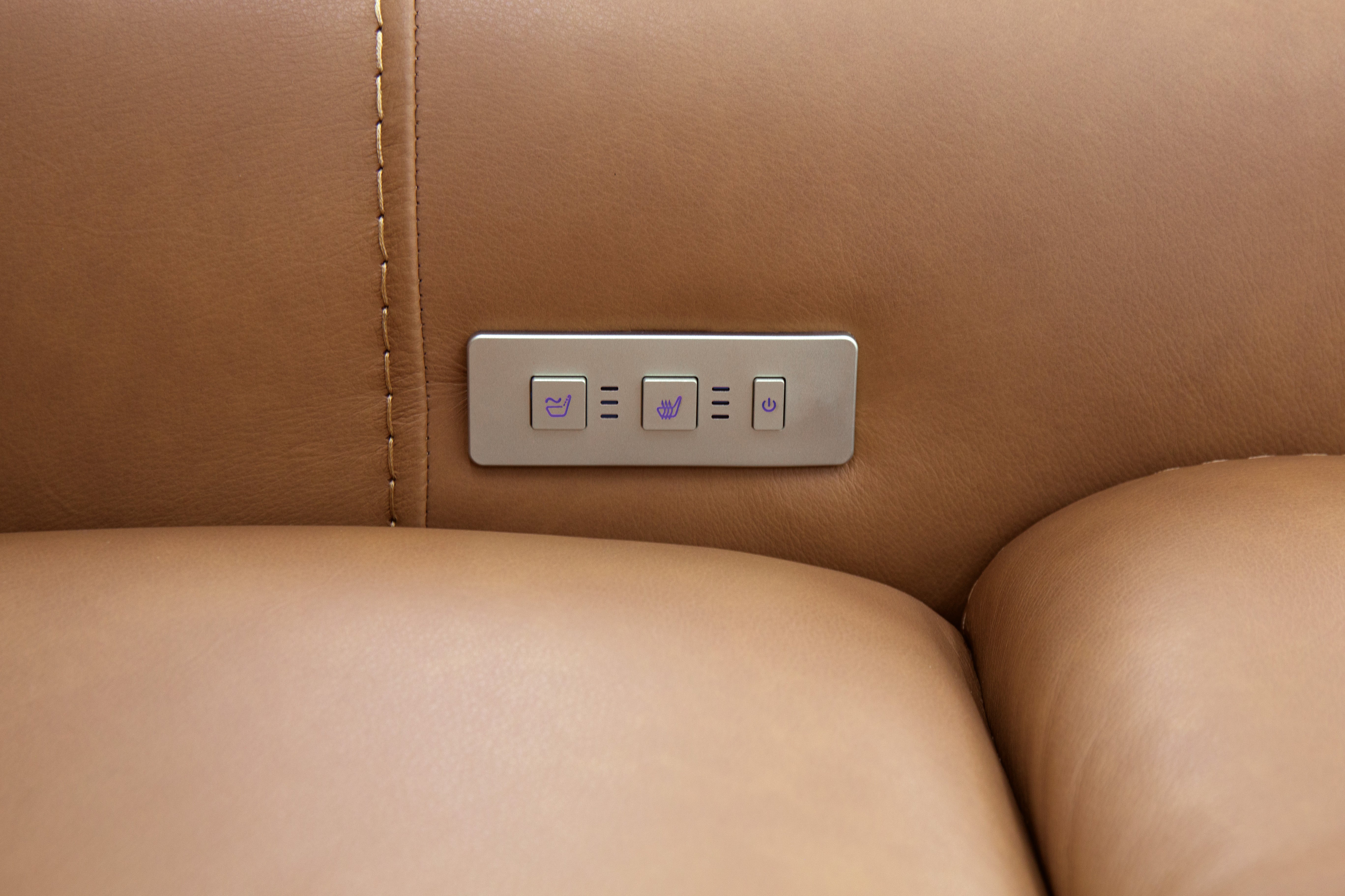 Hooker Furniture Lyra Lift Chair with Power Recline, Headrest and Lumbar in Brown