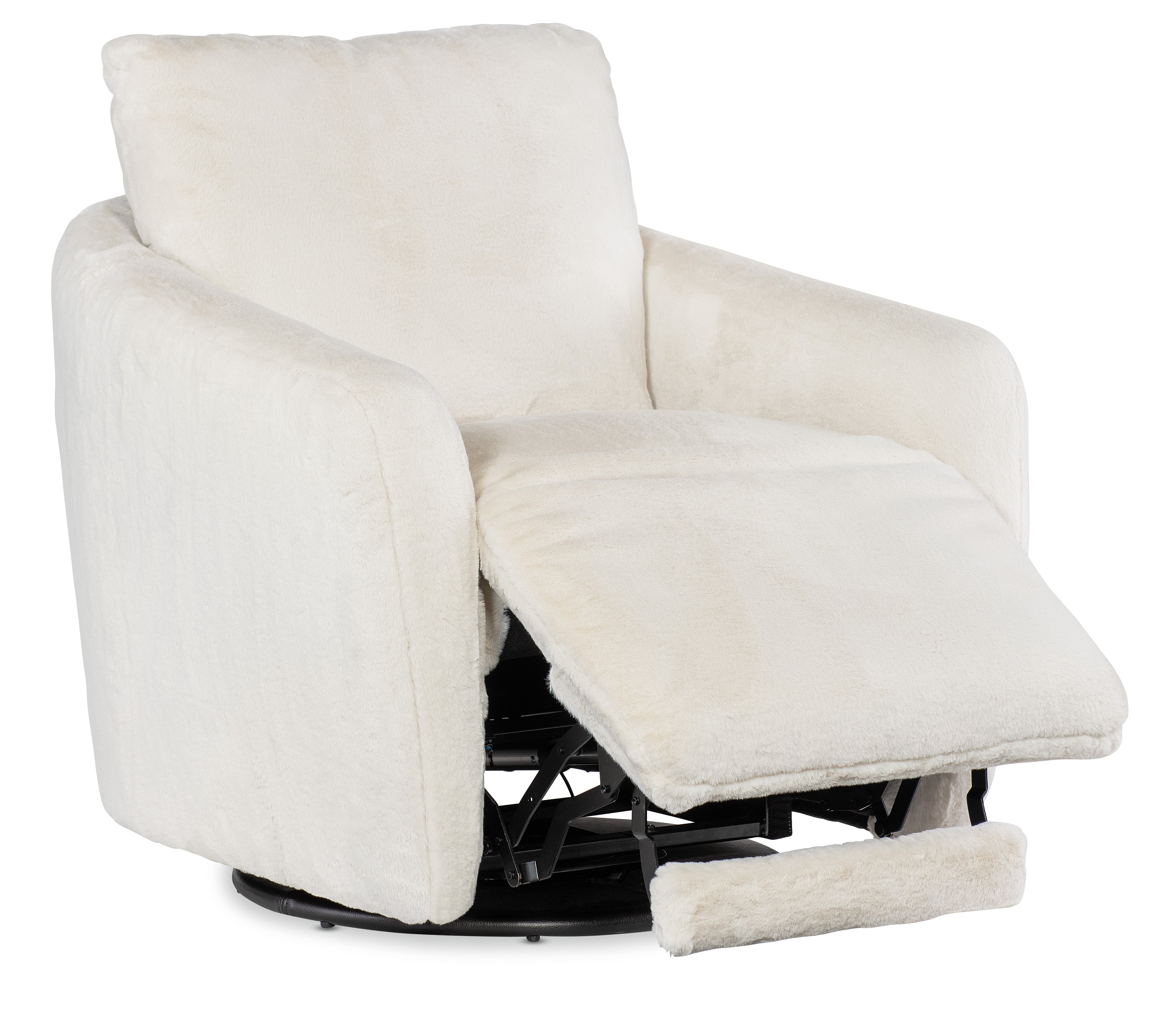 Hooker Furniture Bonnie Swivel Chair with Power Footrest in Beige