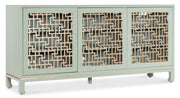 Hooker Furniture Commerce & Market Trellis Entertainment Credenza in Greens