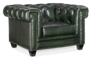 Hooker Furniture Charleston Tufted Chair in Black
