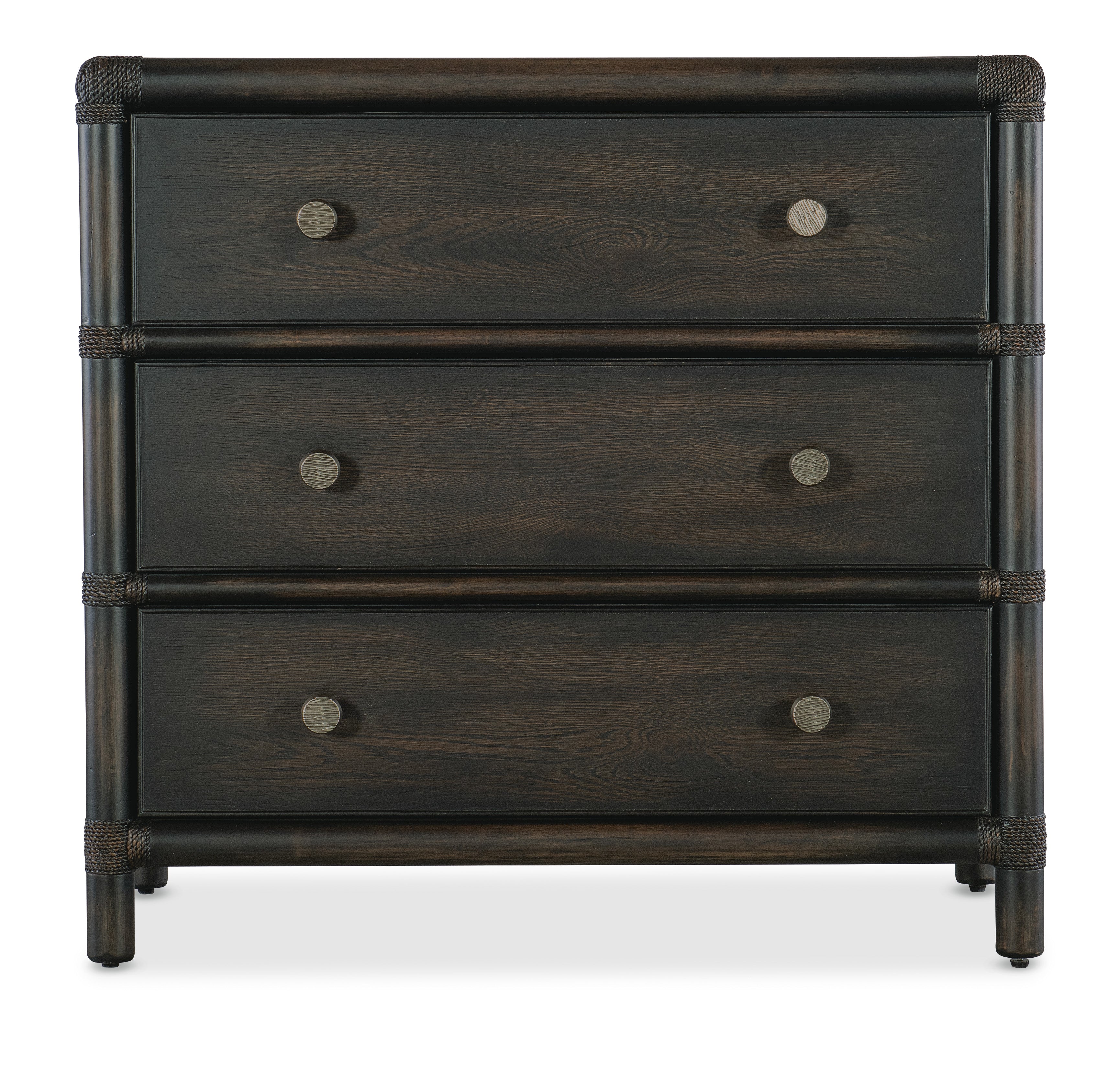 Hooker Furniture Retreat Pole Rattan Nightstand