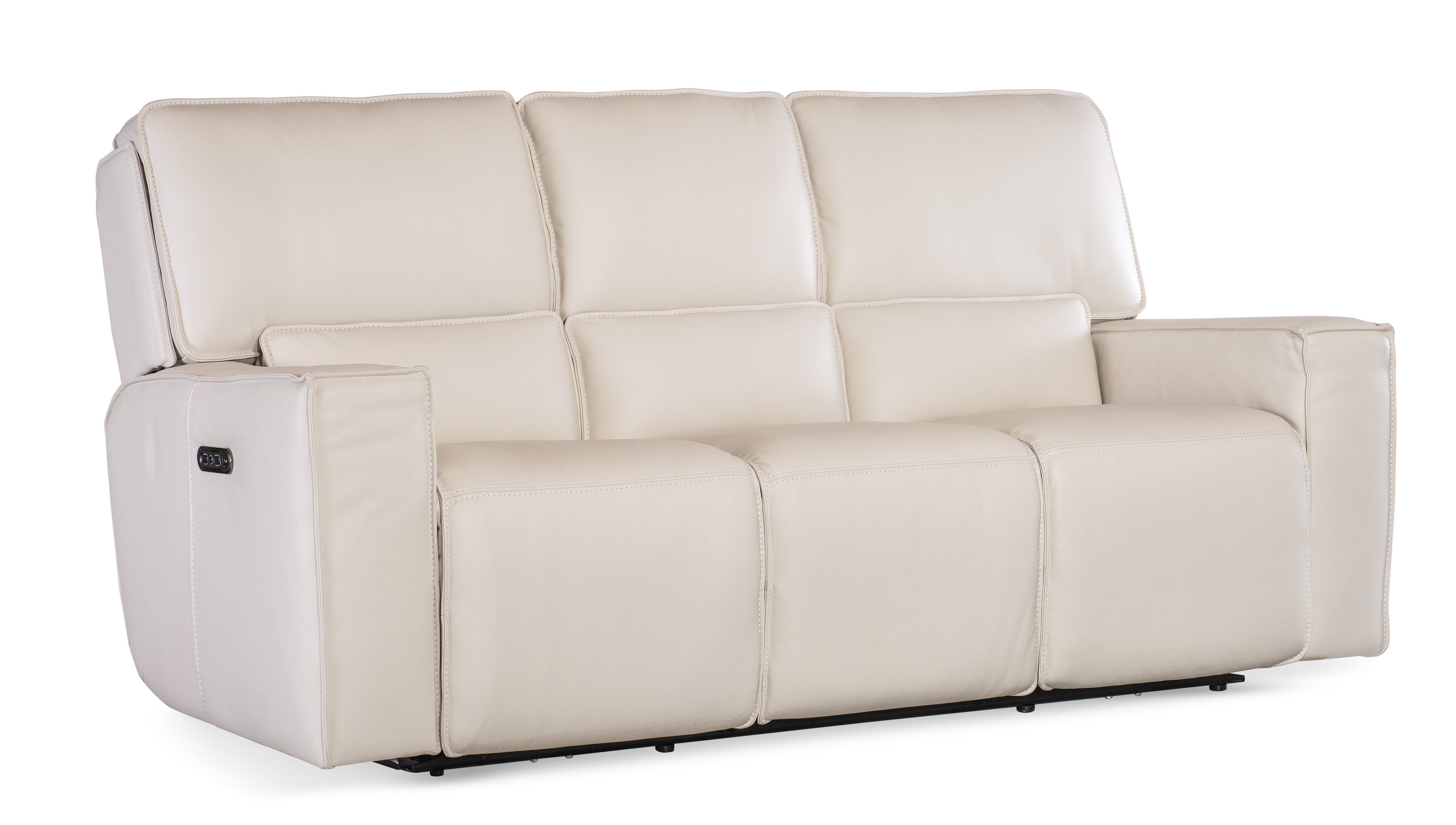 Hooker Furniture Miles Zero Gravity Sofa with Power Recline Power Headrest in Grey