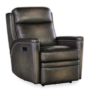 Hooker Furniture Hamilton Power Recliner with Power Headrest in Grey