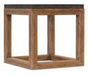 Hooker Furniture Big Sky End Table in Medium Brown