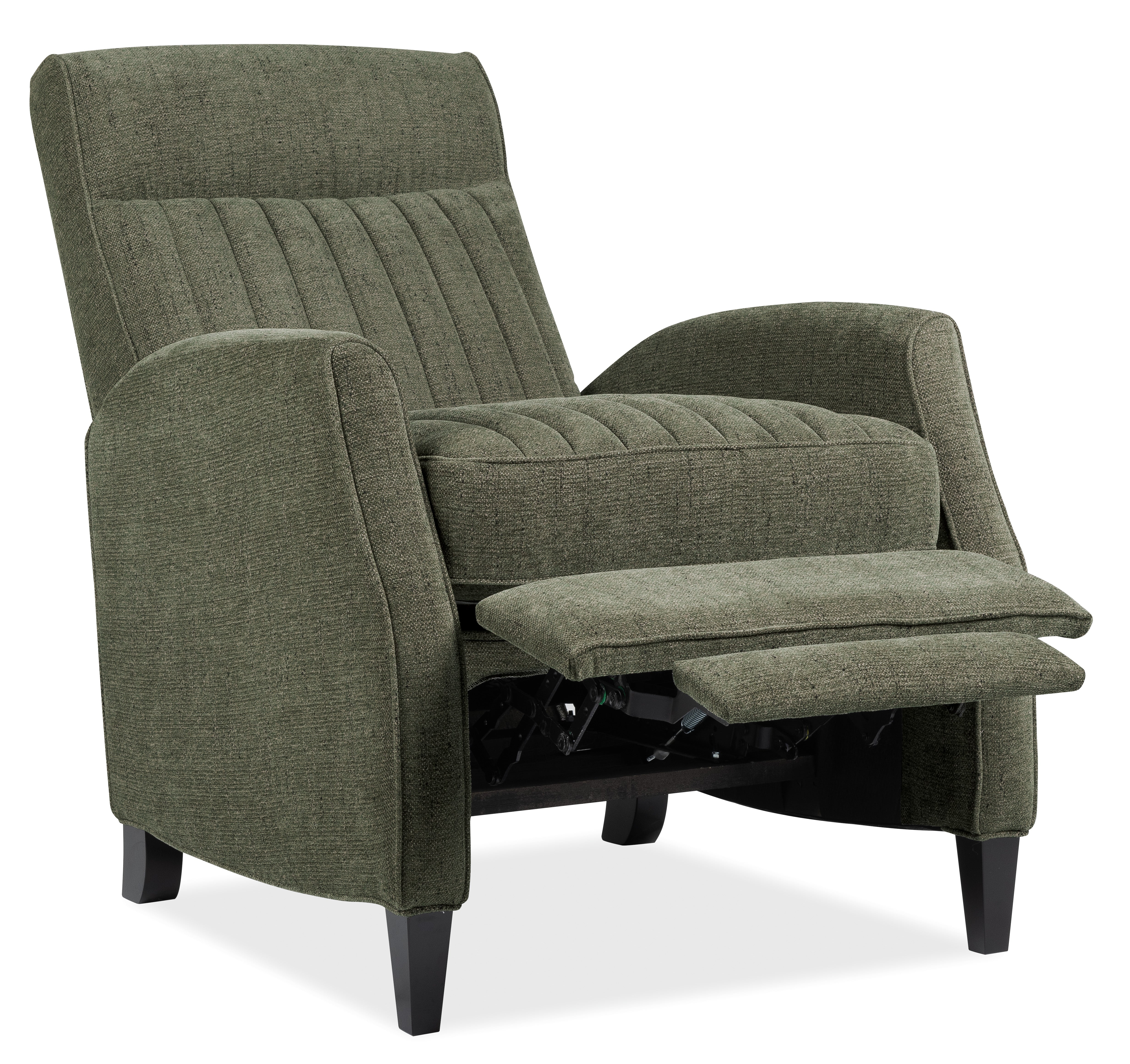Hooker Furniture Denver Push Back Recliner in Green