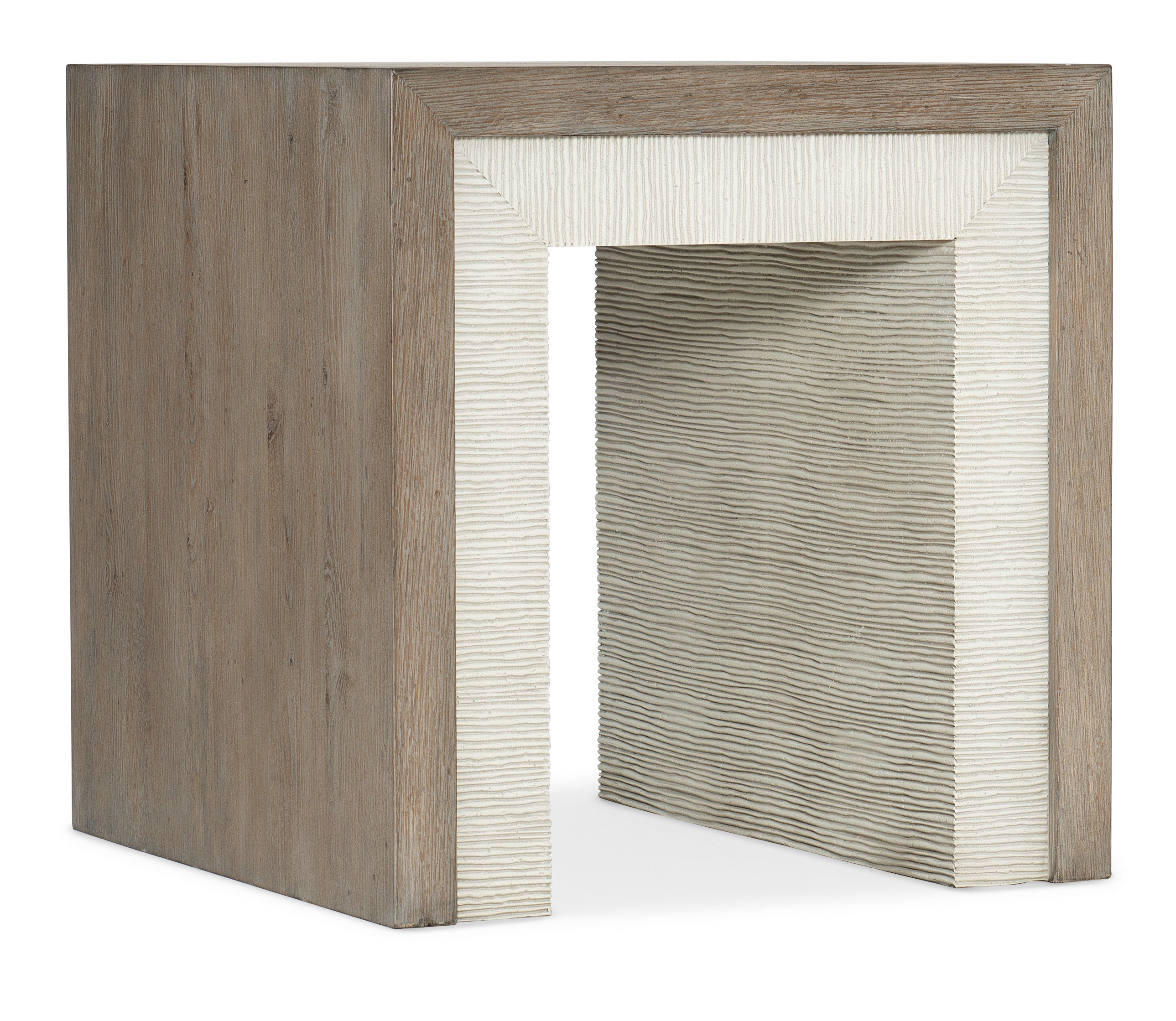 Hooker Furniture Serenity Skipper End Table in Gray
