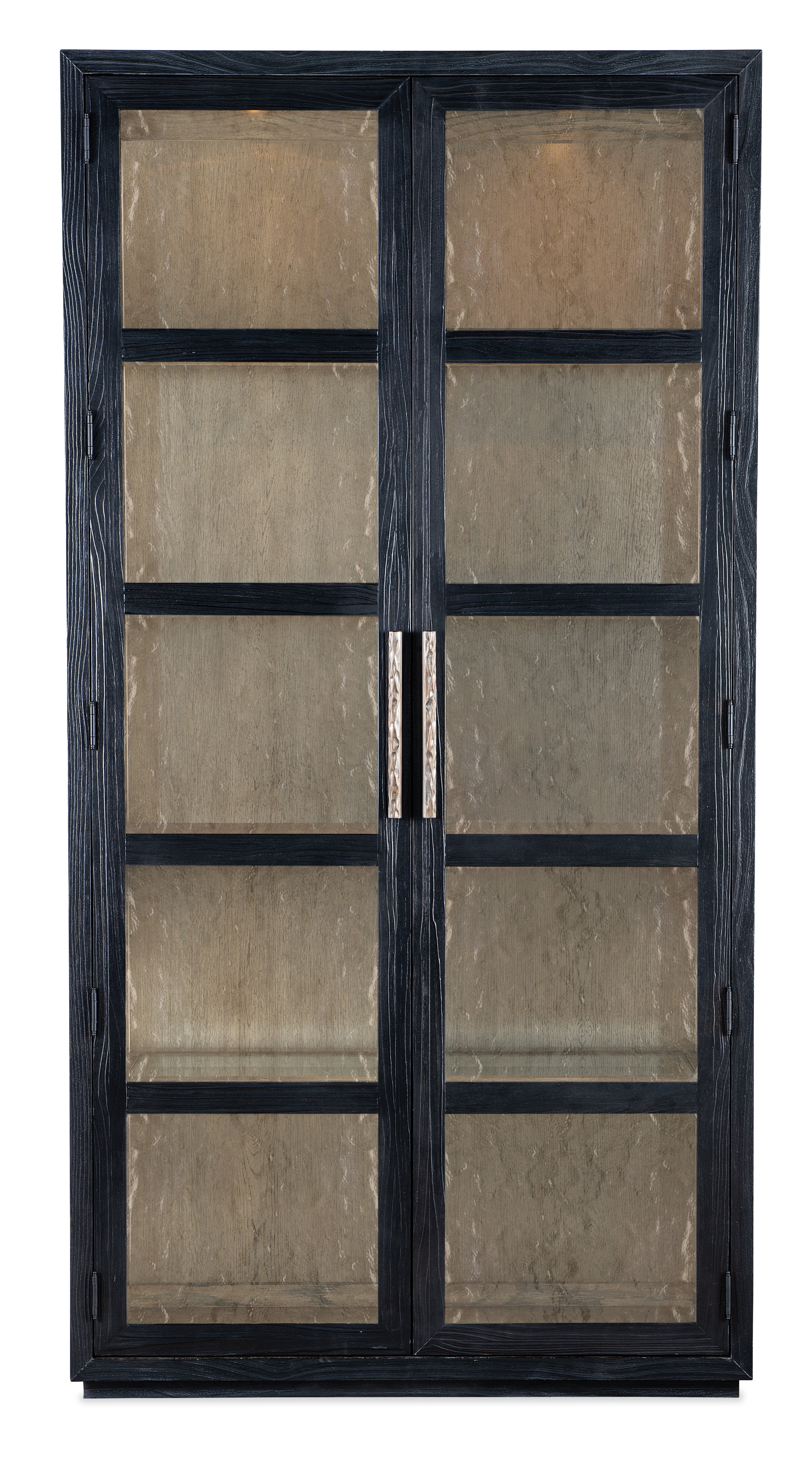 Hooker Furniture Linville Falls Shou Sugi Ban Curio Cabinet