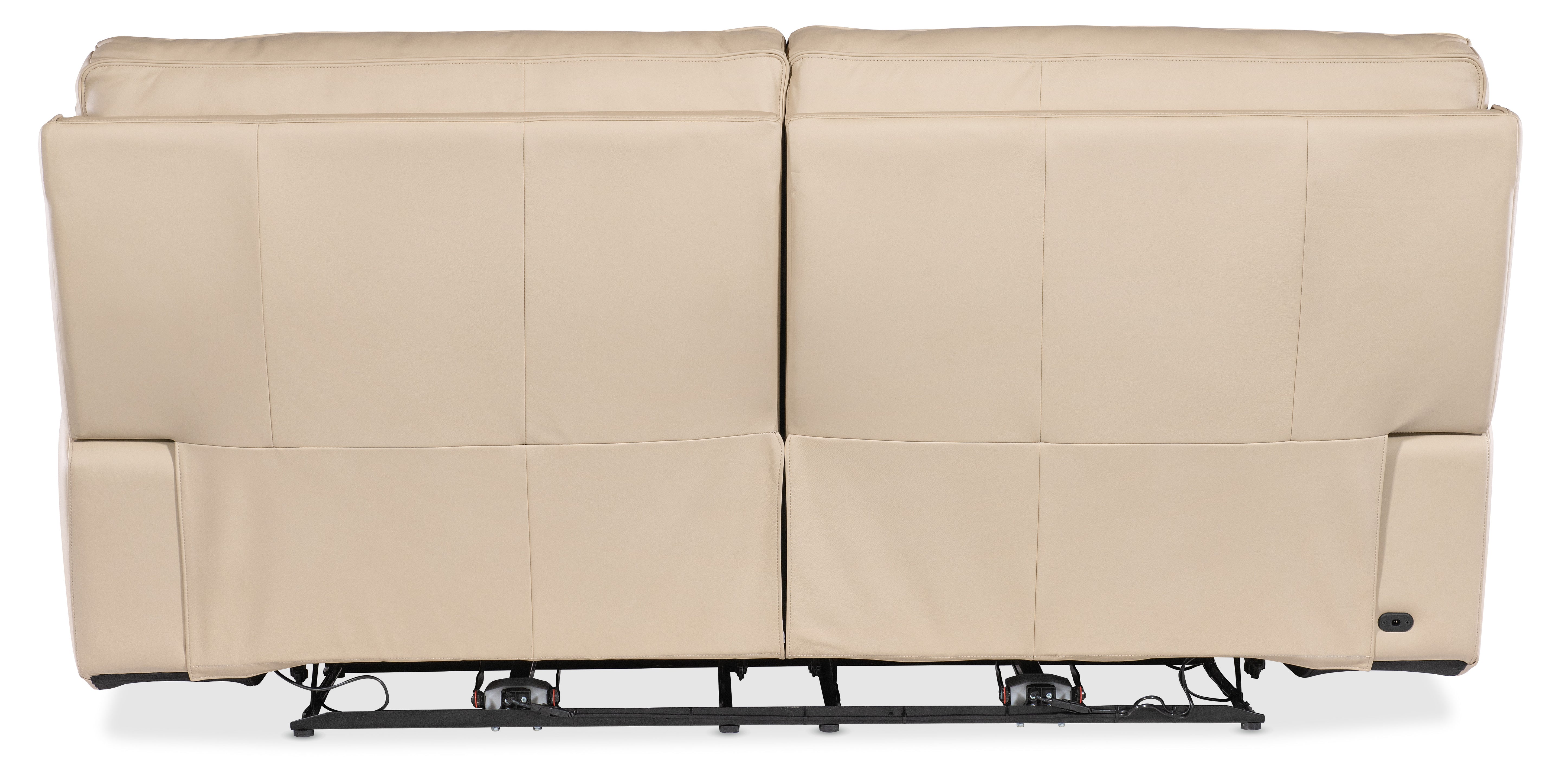 Hooker Furniture Kramer Zero Gravity Sofa with Power Recline & Power Headrest in Beige