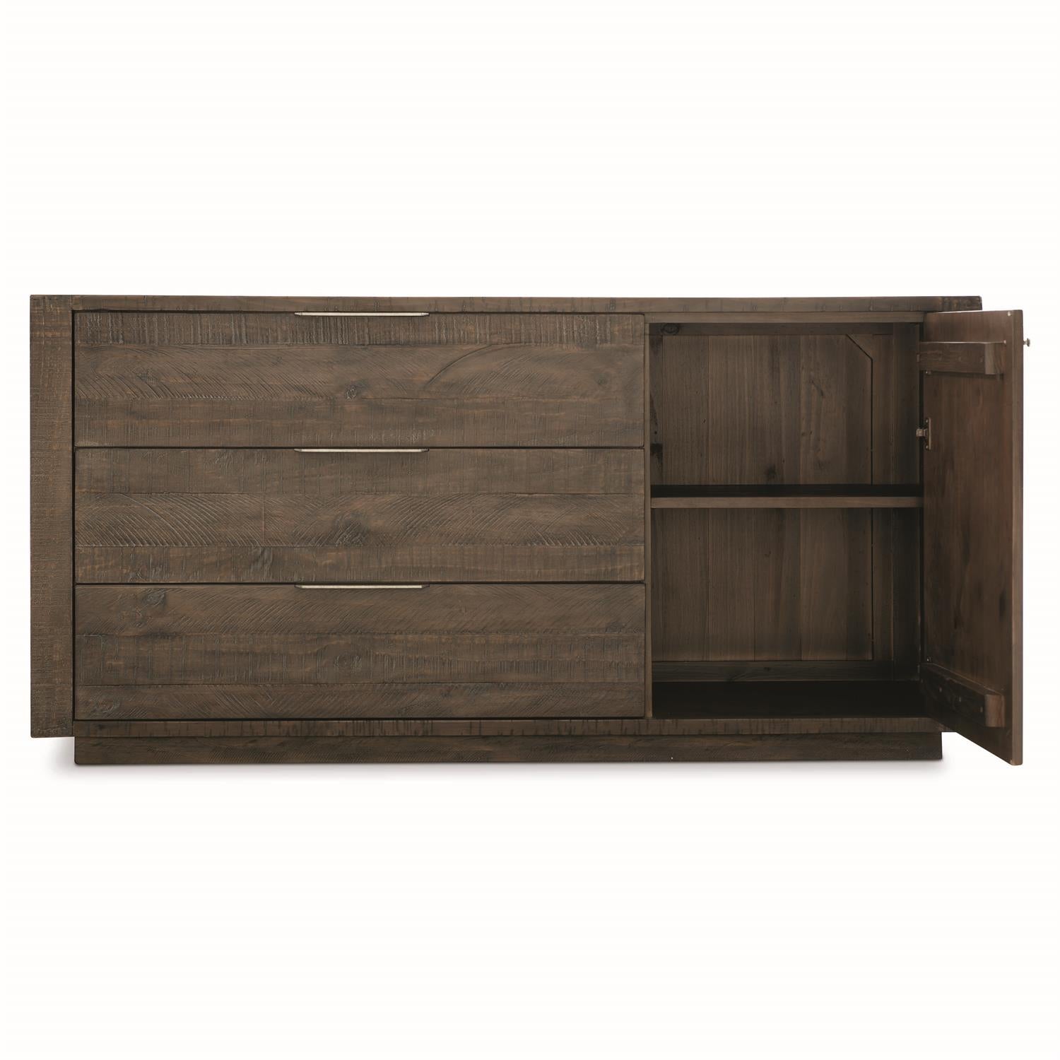 Bernhardt Furniture Logan Sqaure Payson Buffet in Sable Brown