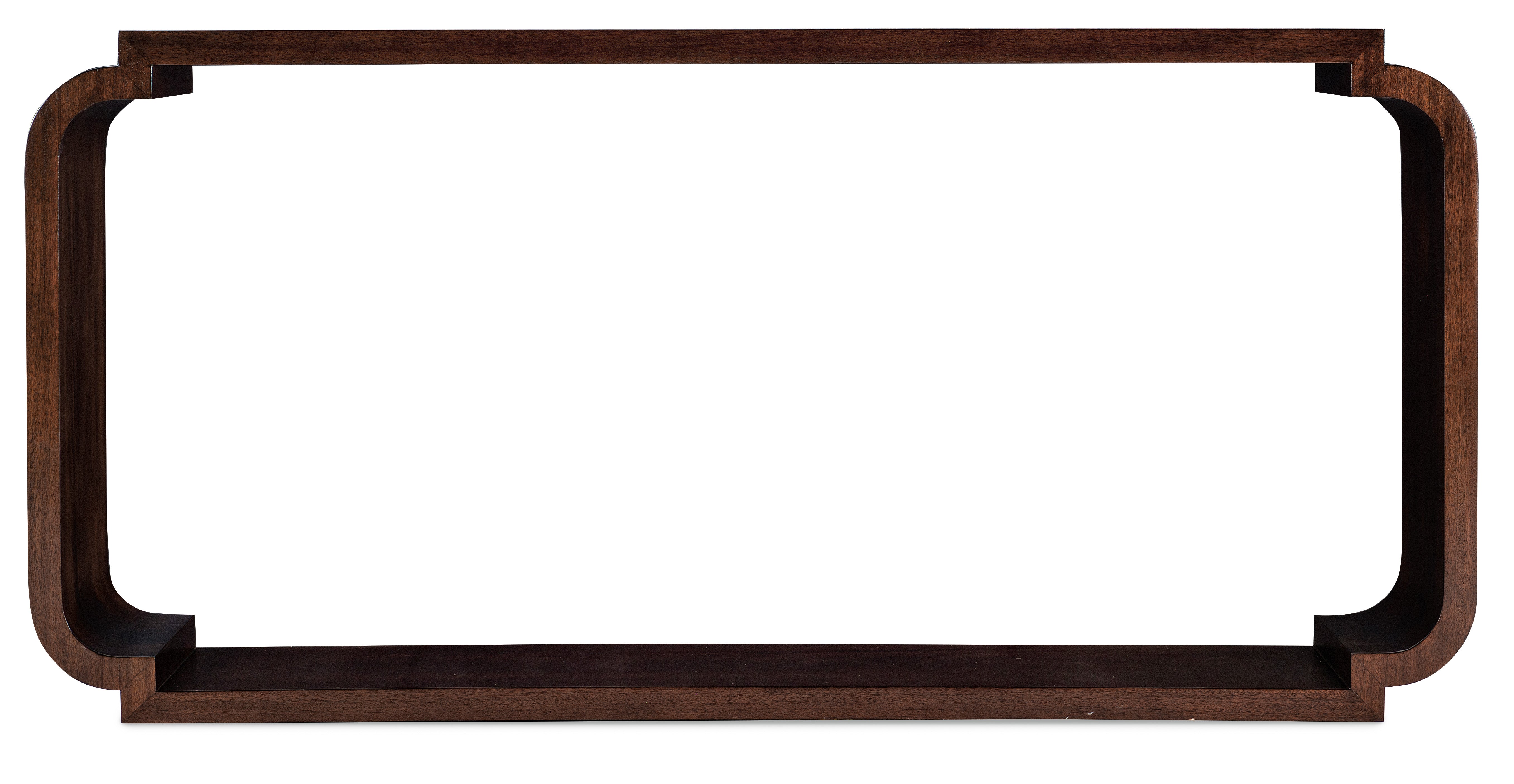 Hooker Furniture Melange Kingston Console Table in Dark Wood