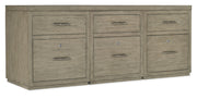 Hooker Furniture Linville Falls 72" Credenza with Three Files