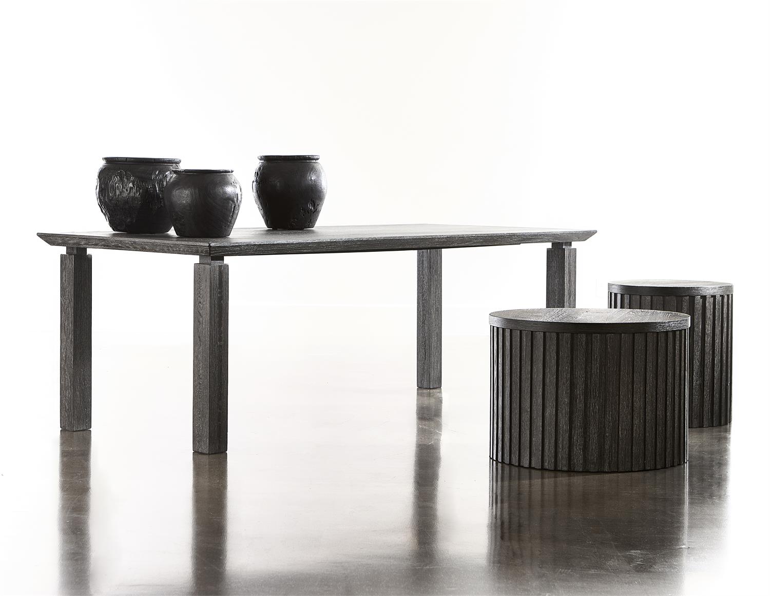 Bernhardt Furniture Menton Side Table in Sutton