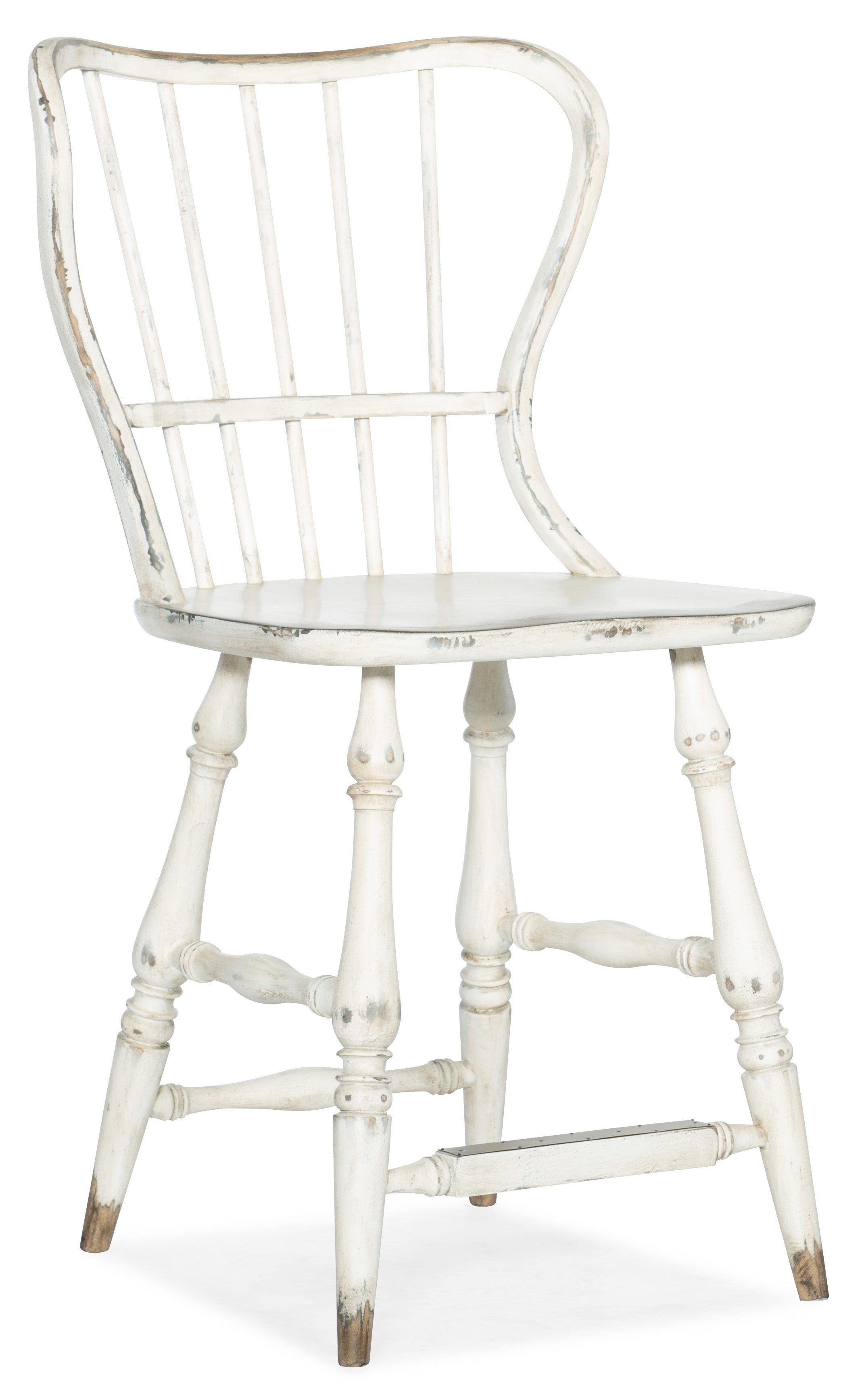 Hooker Furniture Ciao Bella Spindle Back Counter Stool-White