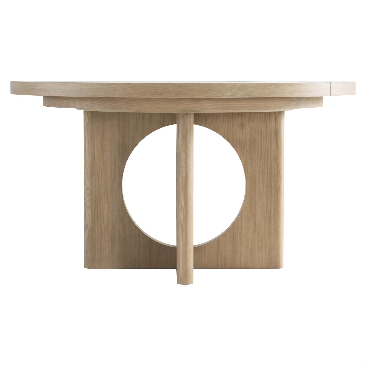 Bernhardt Furniture Modulum Round Dining Table in Sahara