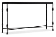 Hooker Furniture Commerce & Market Metal-Wood Console Table in Black