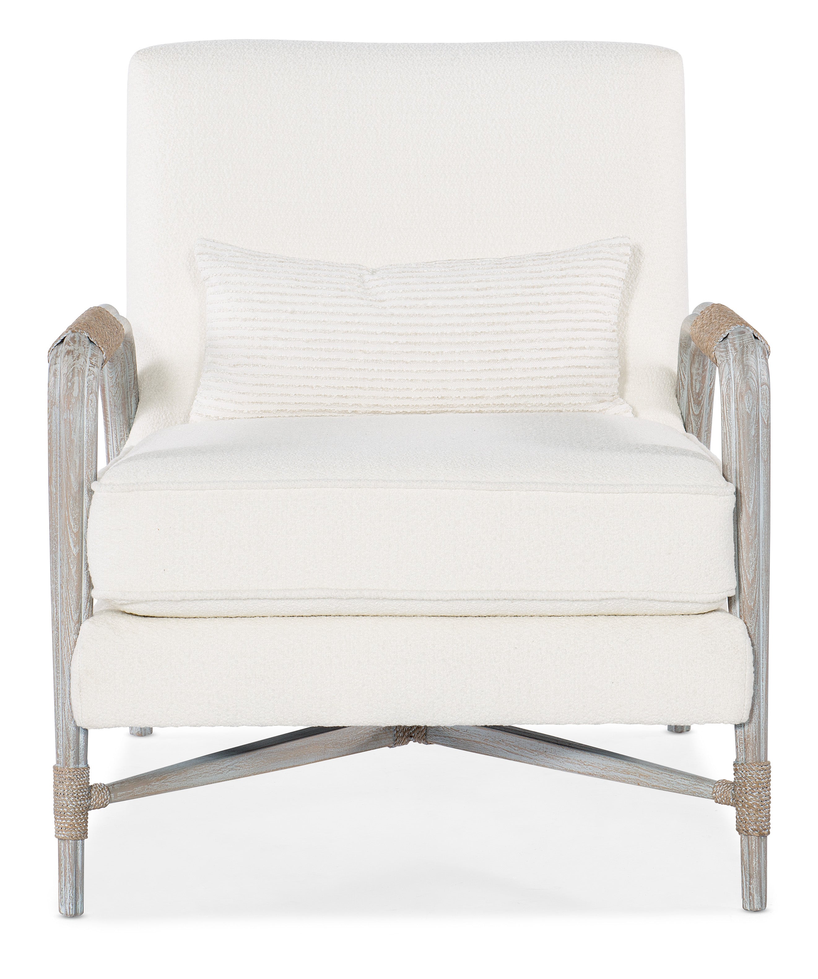 Hooker Furniture Isla Accent Lounge Chair in Light Brown