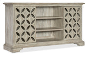 Hooker Furniture Commerce & Market Underhill Entertainment Console in Light Wood