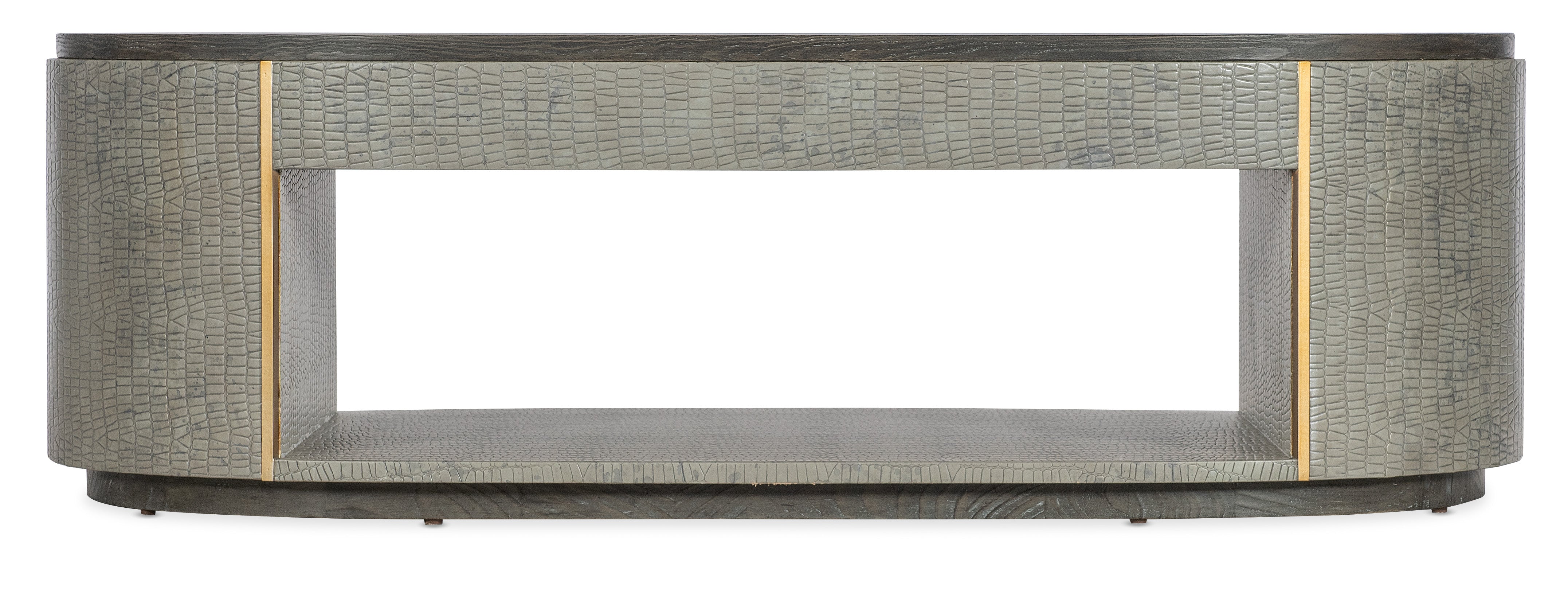 Hooker Furniture Melange Dylian Coffee Table in Grays
